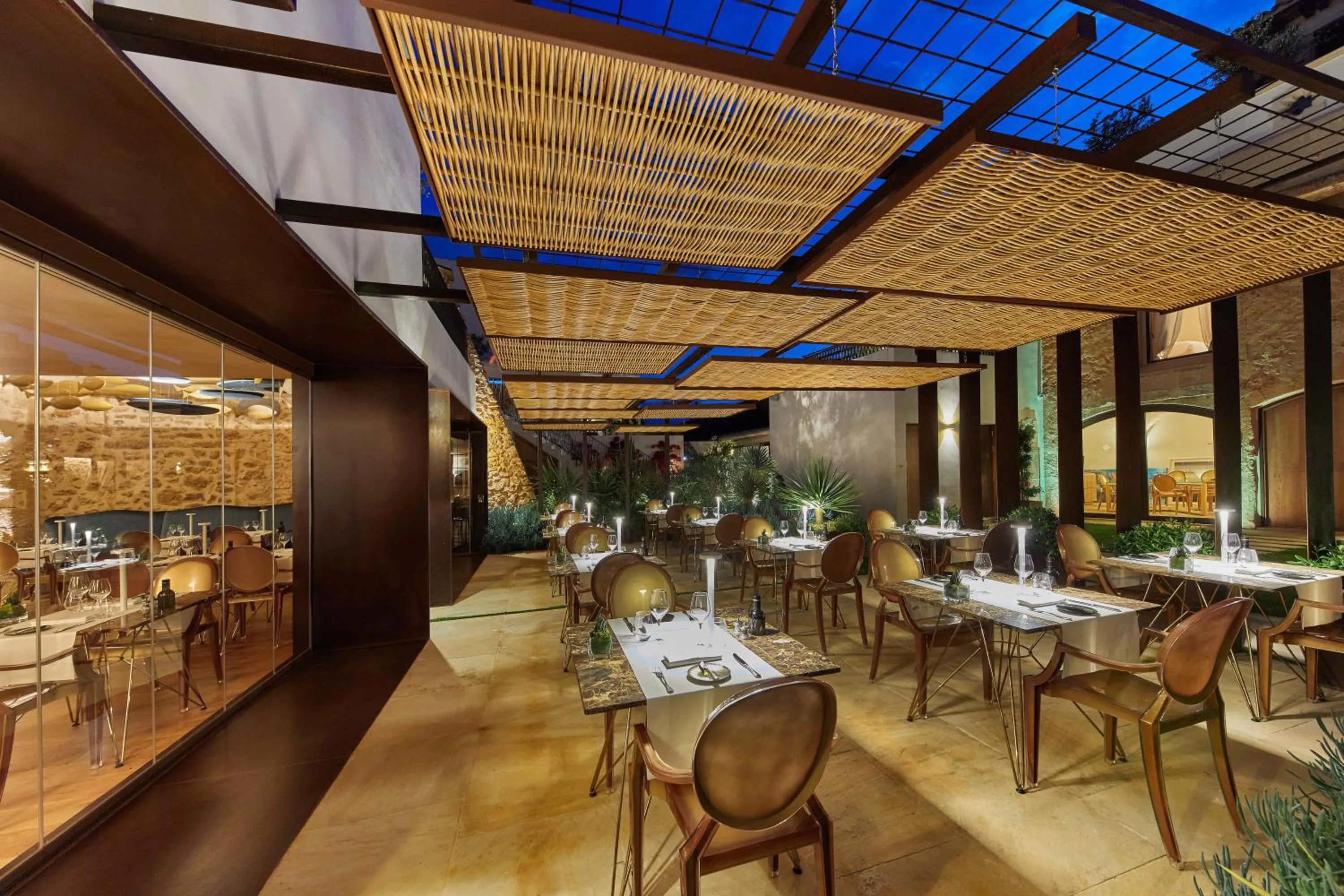 Balcony/Terrace in Sa Creu Nova Petit Palais Art & Spa