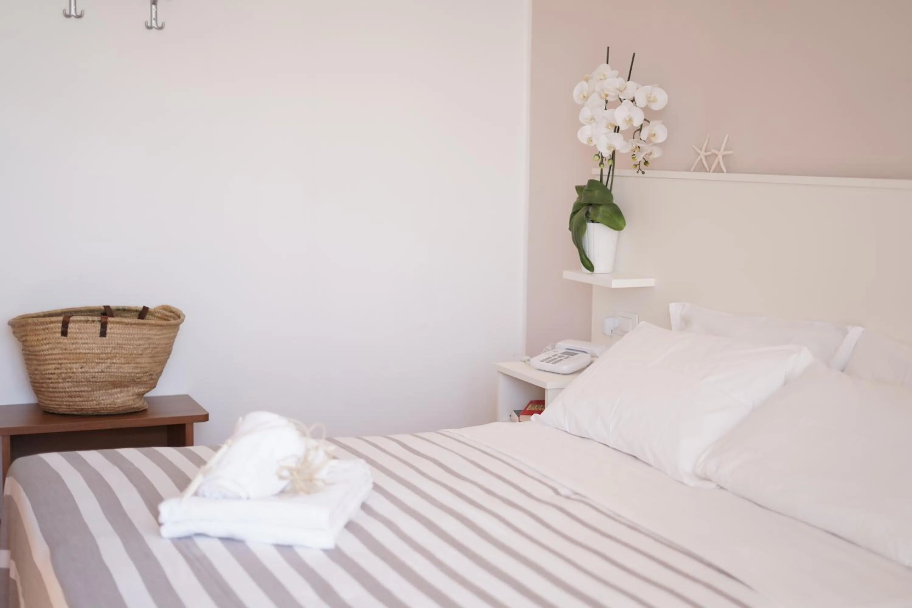 Bed in Hotel Villa Paolina