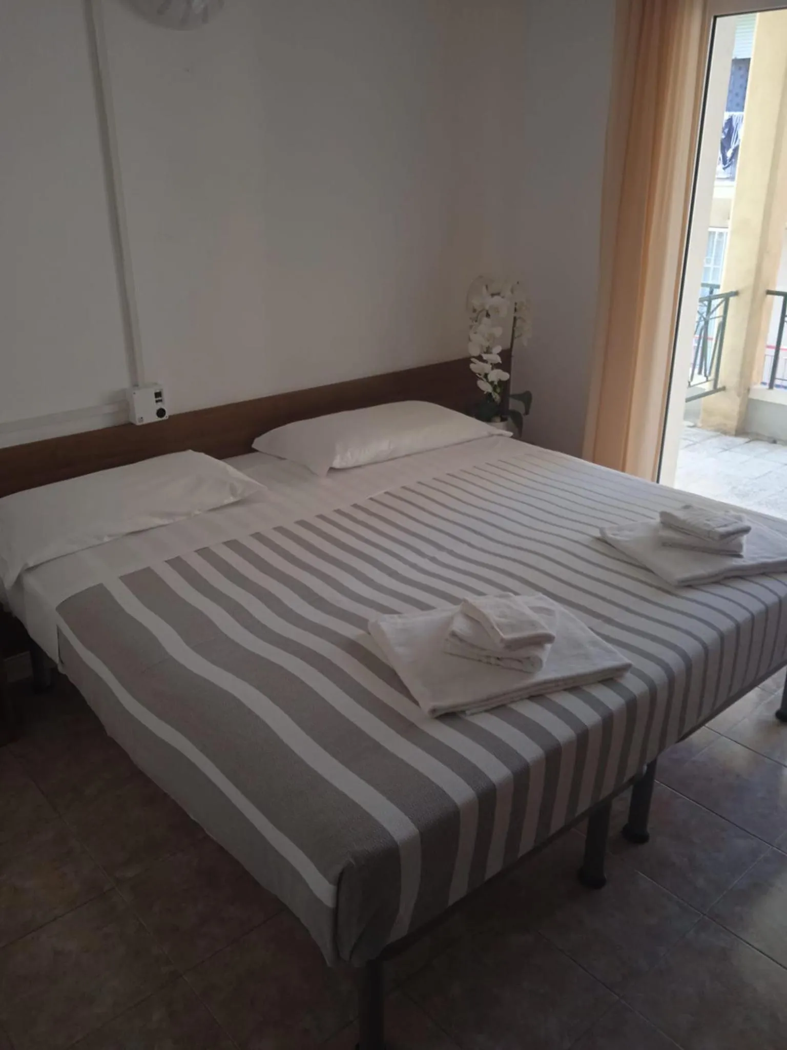 Bed in Hotel Villa Paolina