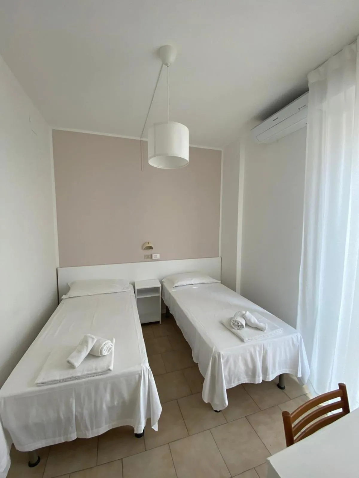 Bed in Hotel Villa Paolina