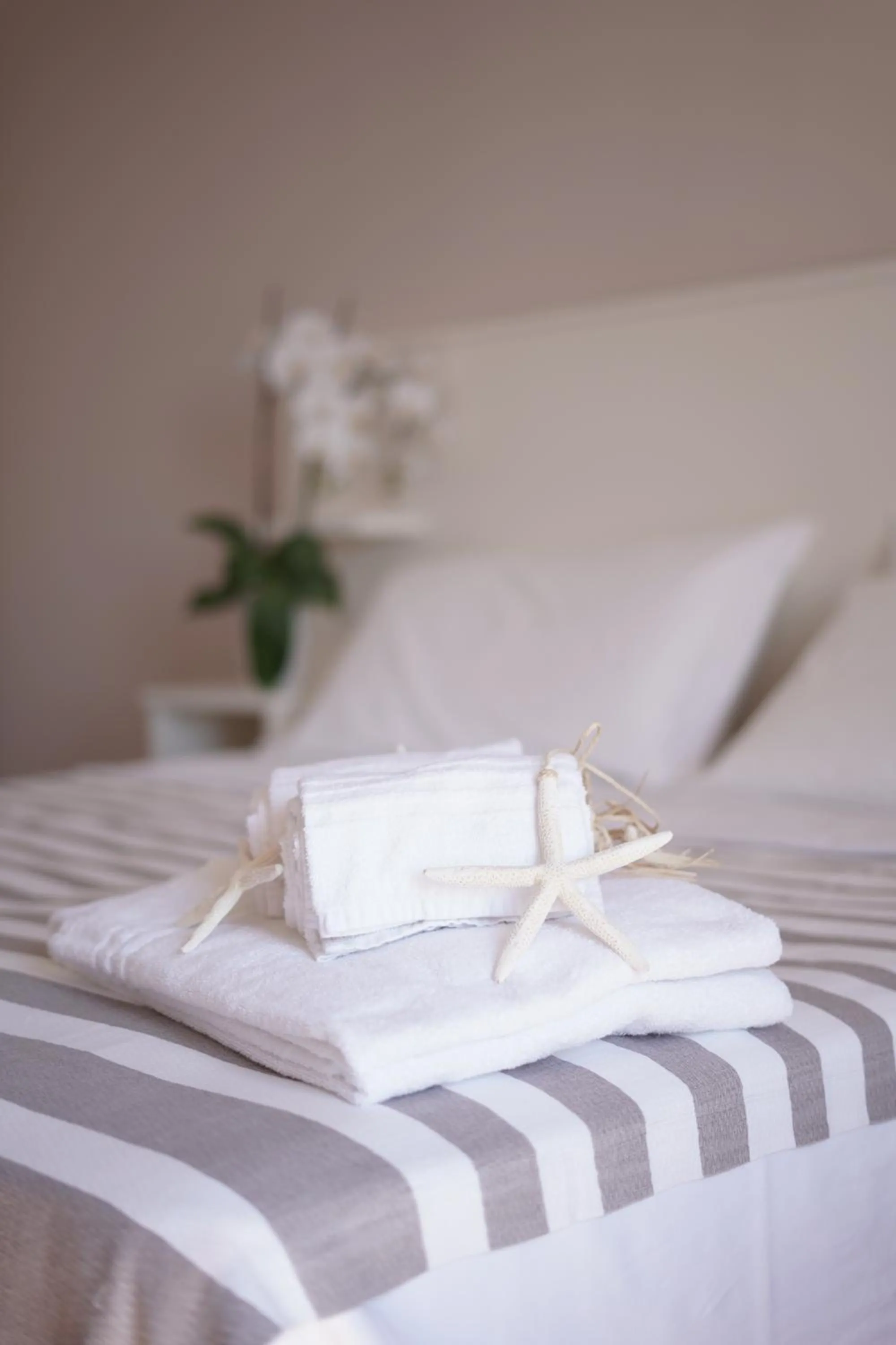 Bed in Hotel Villa Paolina