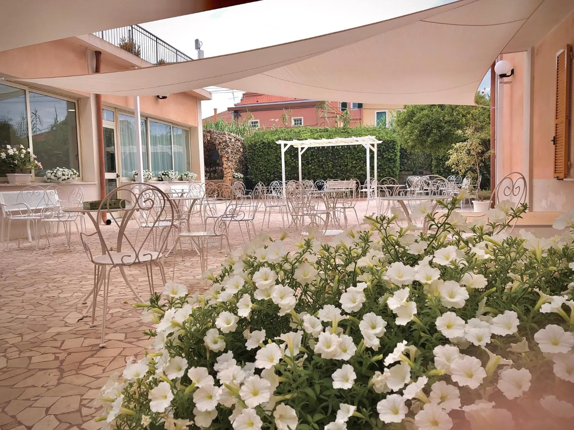 Patio in Hotel Villa Paolina