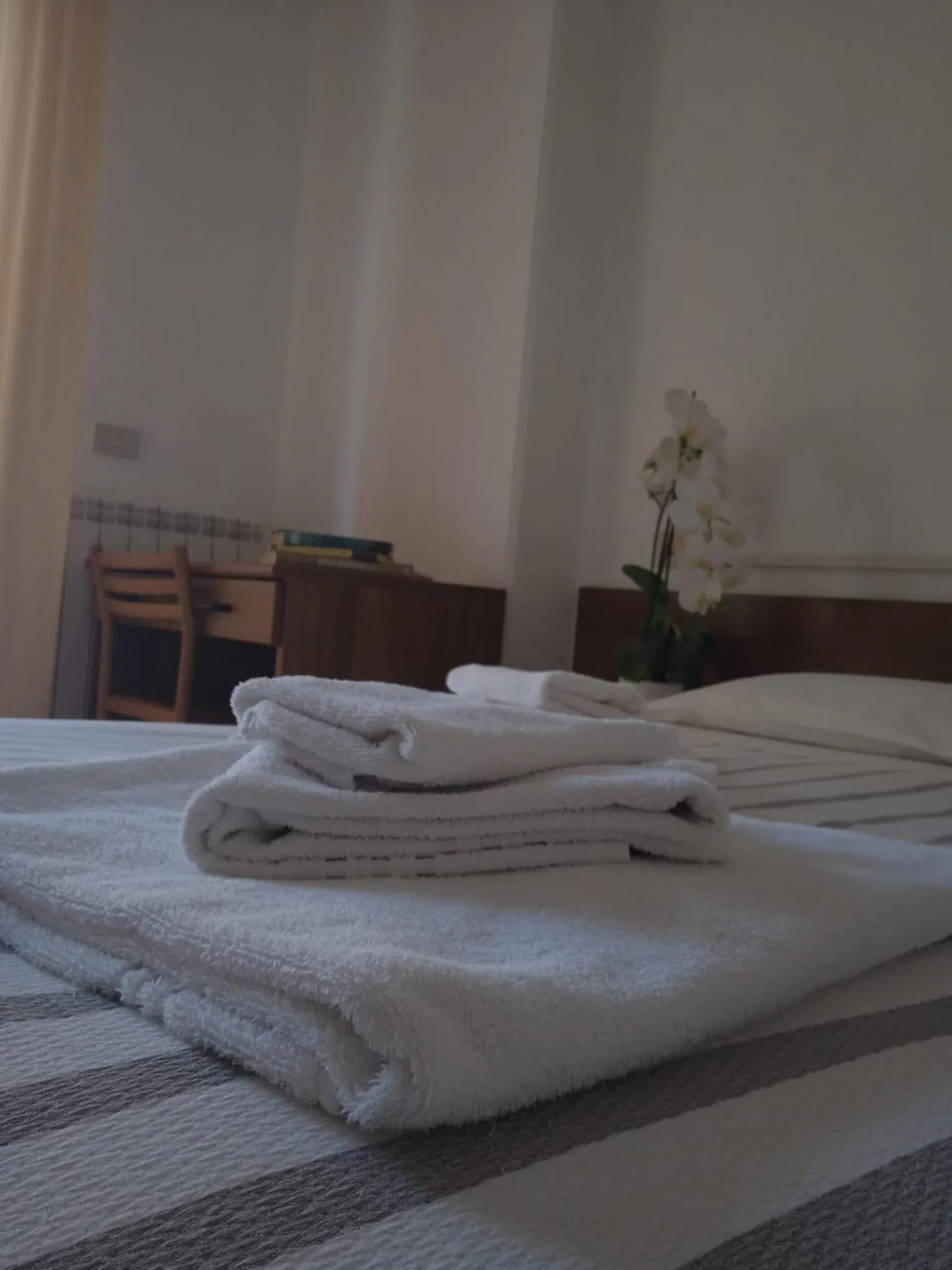 Bed in Hotel Villa Paolina