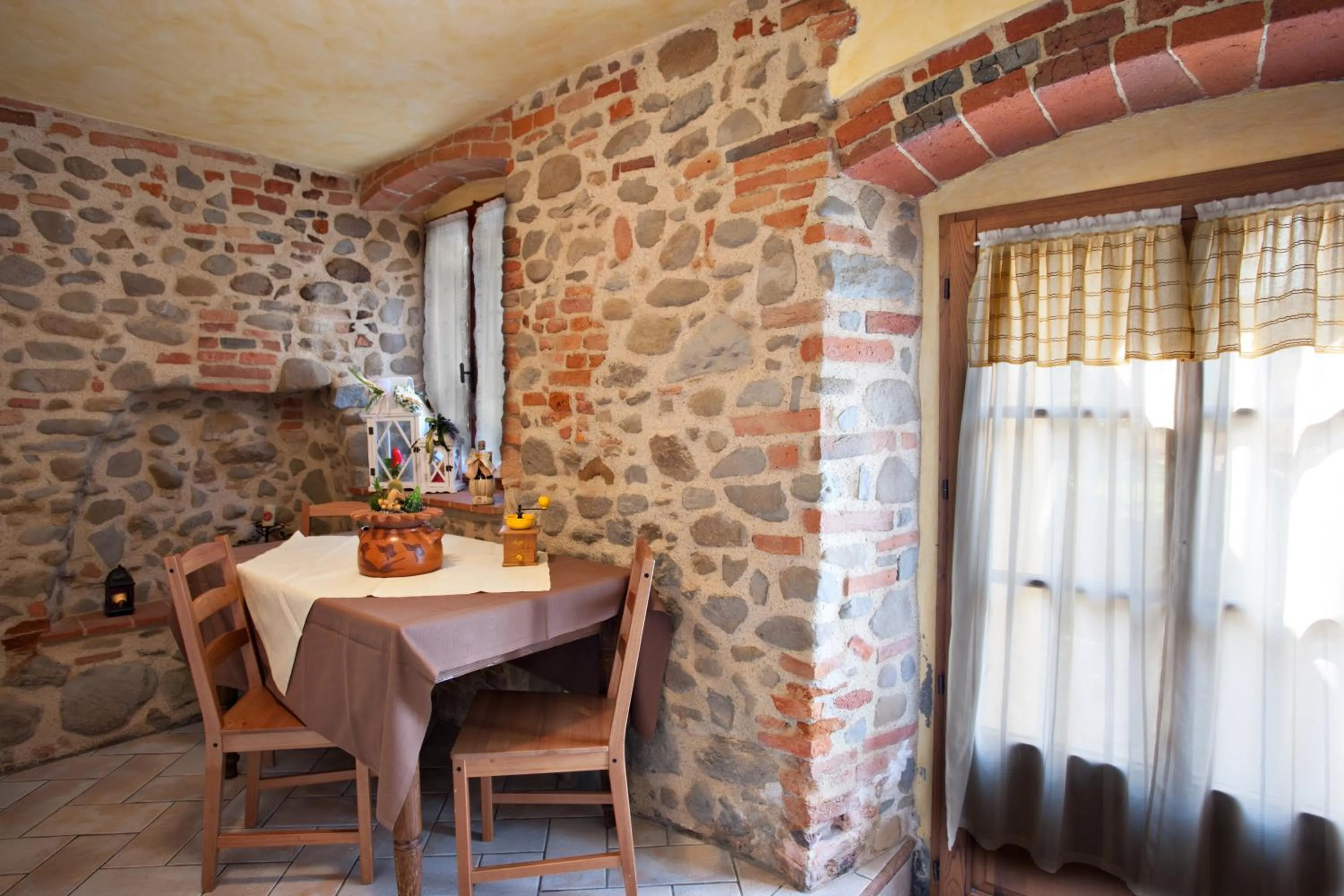 Food and drinks in Agriturismo Il Piastrino