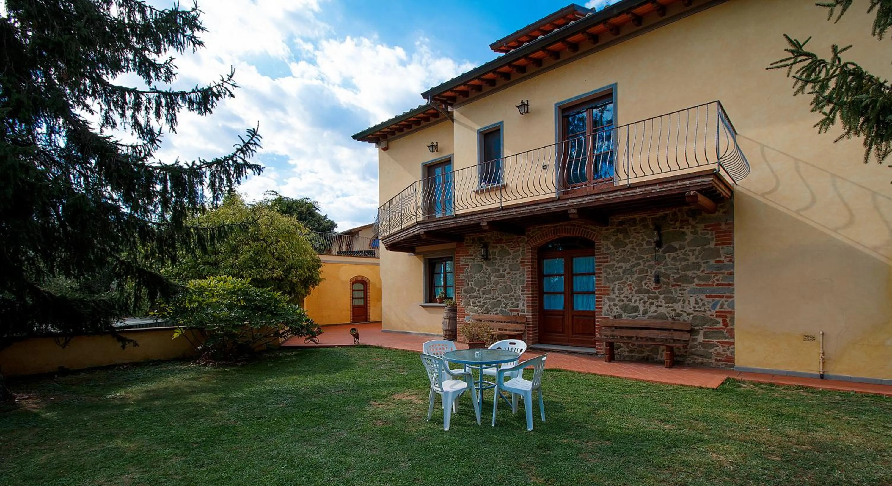 Garden in Agriturismo Il Piastrino