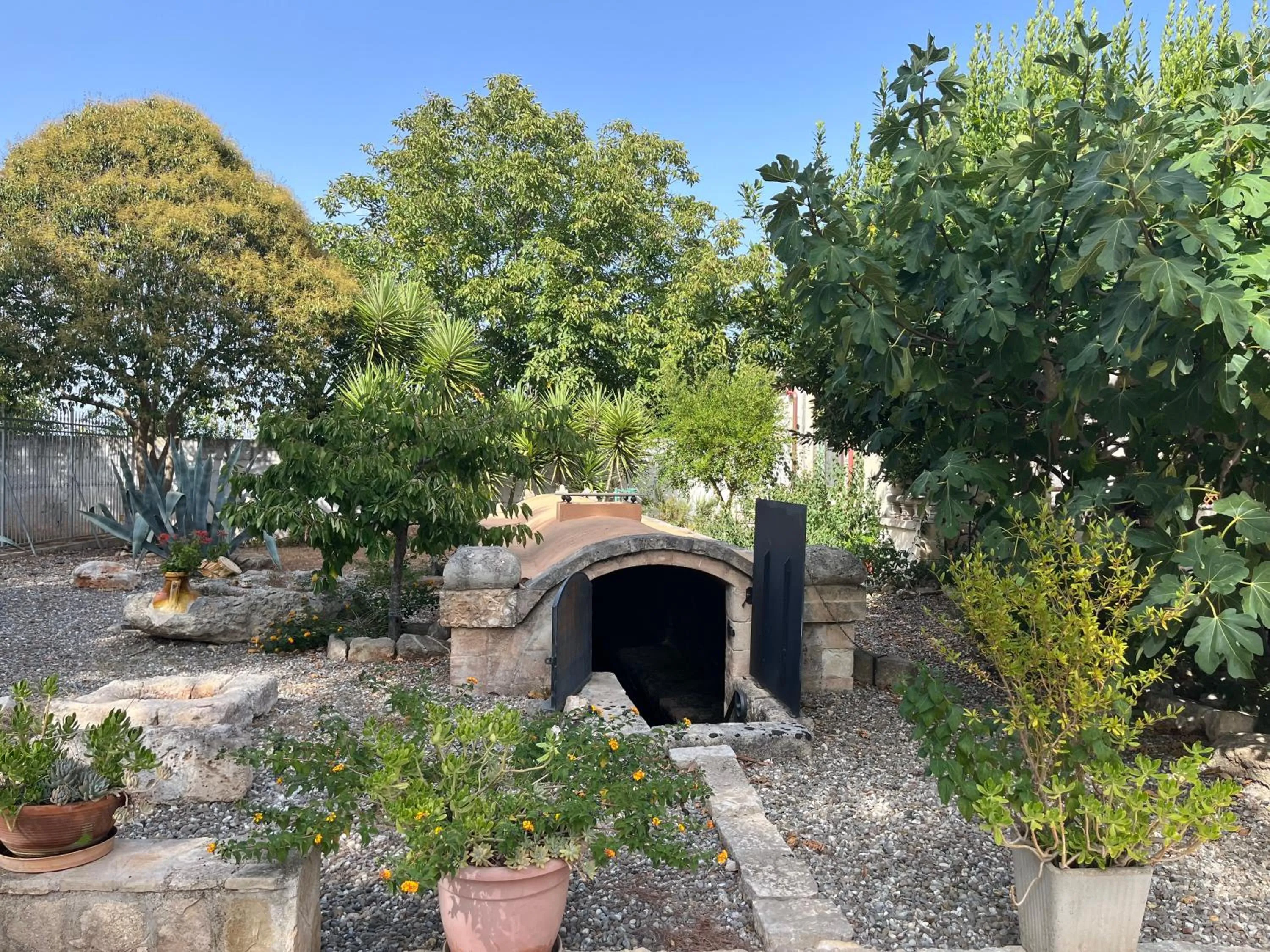 Garden in Masseria La Camardia