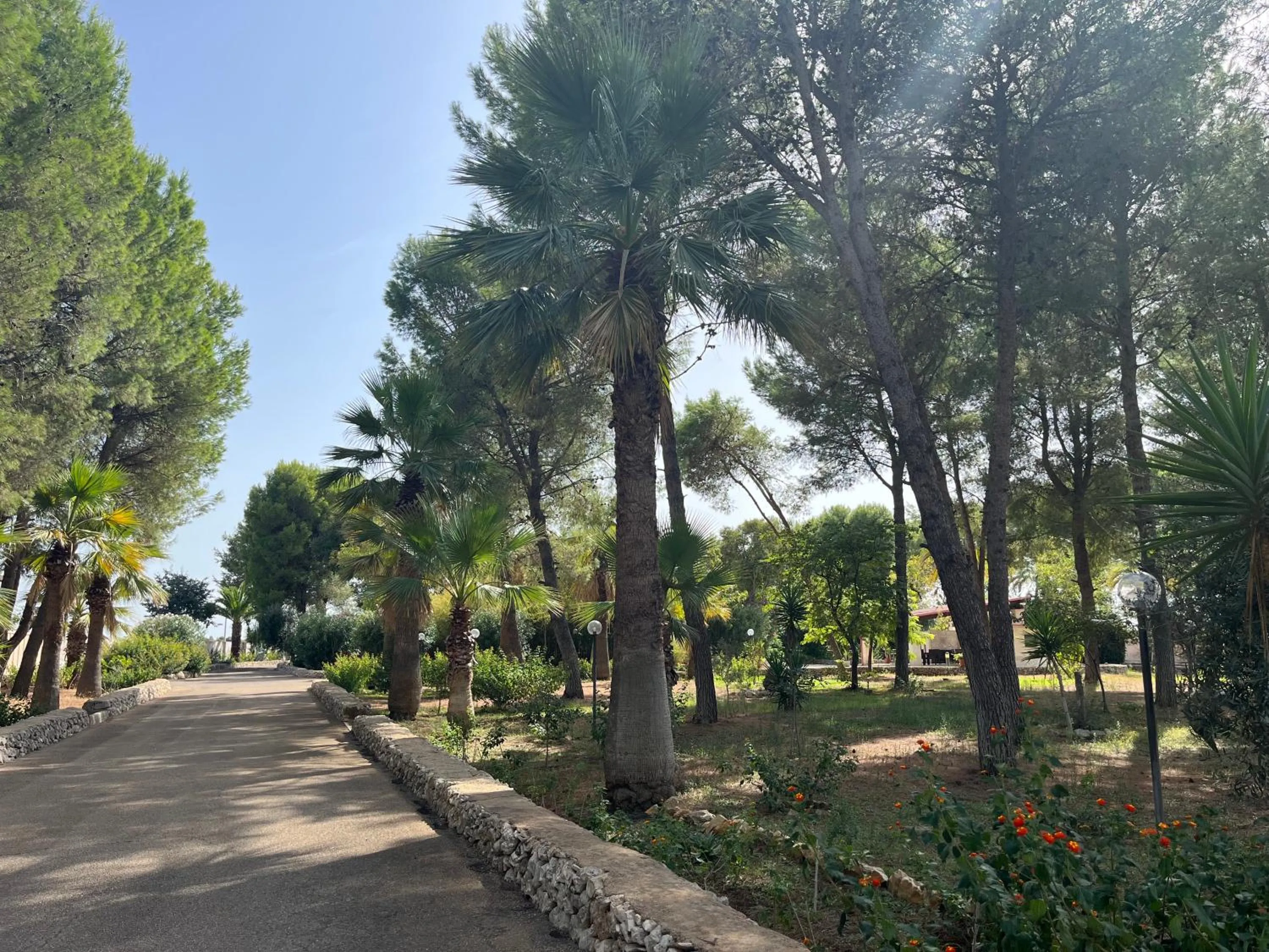 Garden in Masseria La Camardia