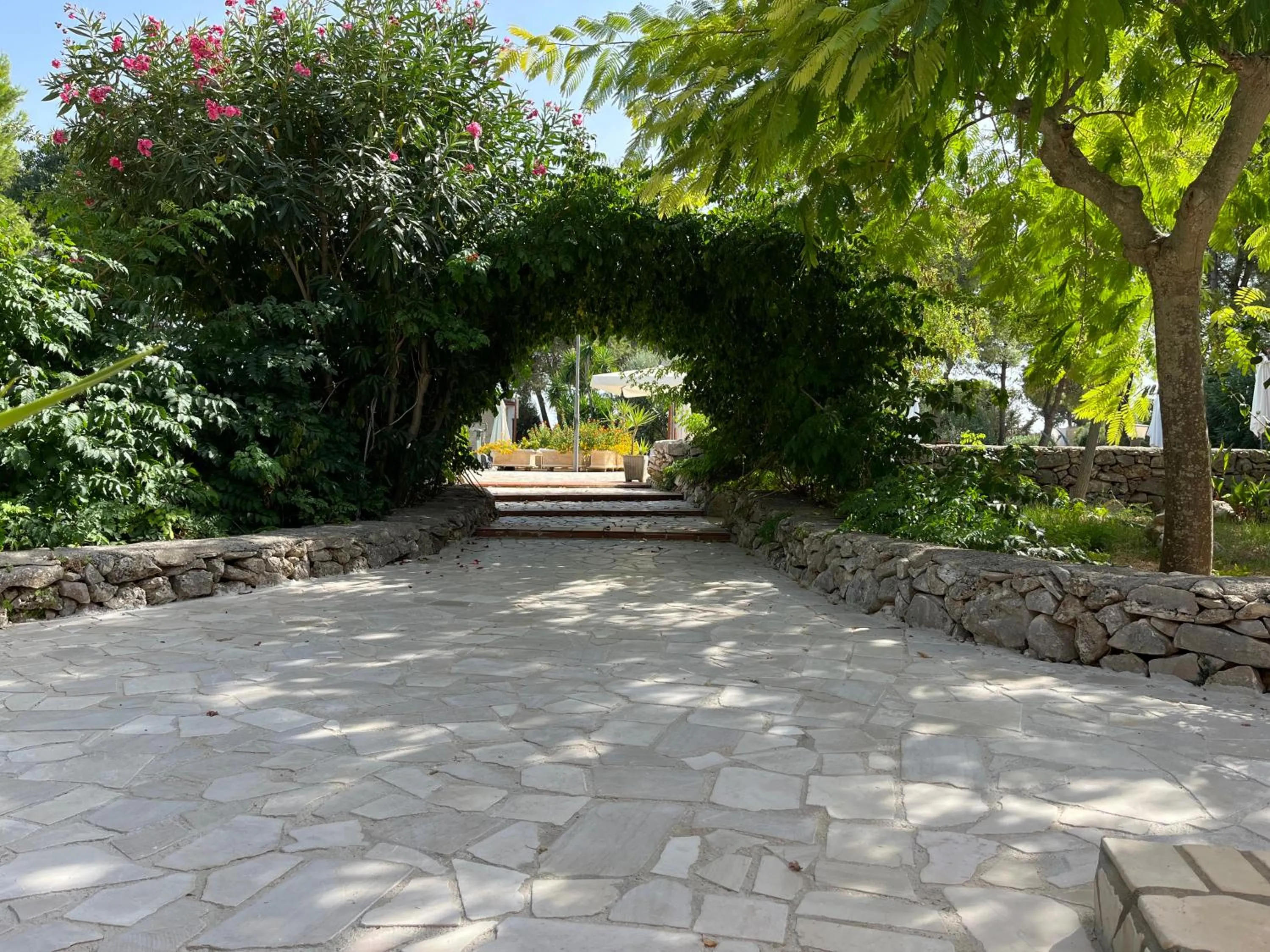 Garden in Masseria La Camardia