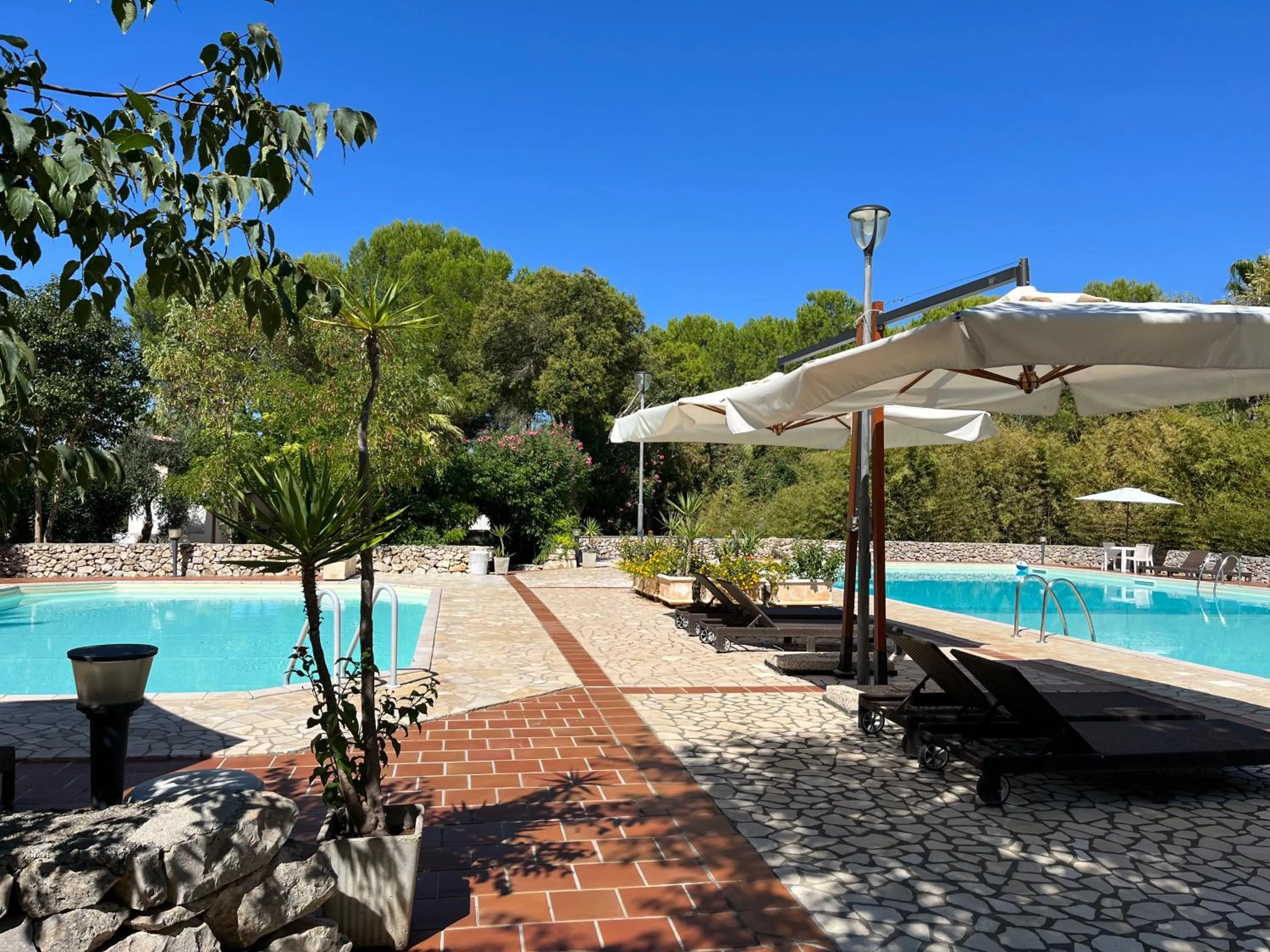 Swimming pool in Masseria La Camardia