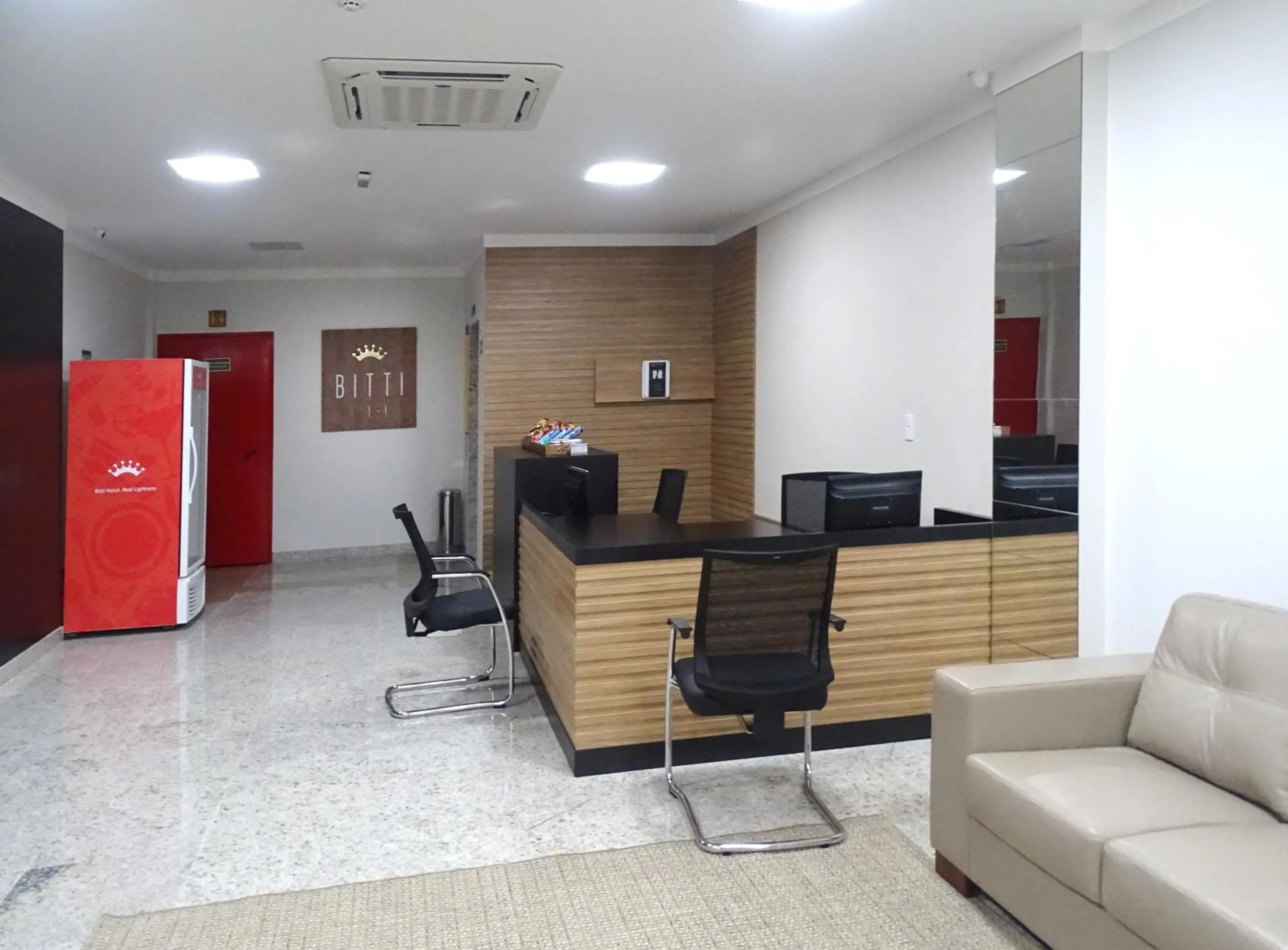 Lobby or reception in BITTI HOTEL Aracruz by Samba