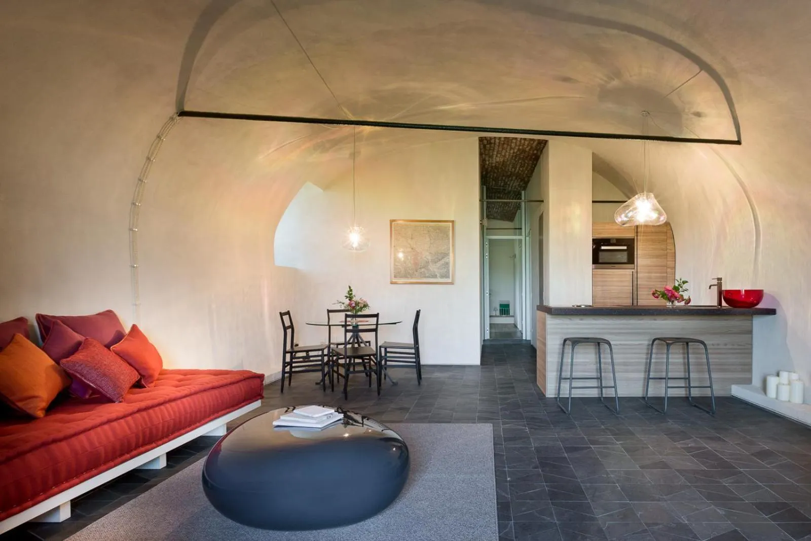 Kitchen or kitchenette in Locanda La Raia