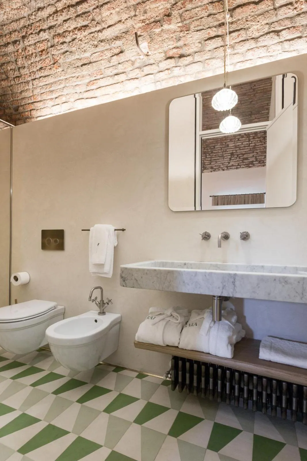 Bathroom in Locanda La Raia