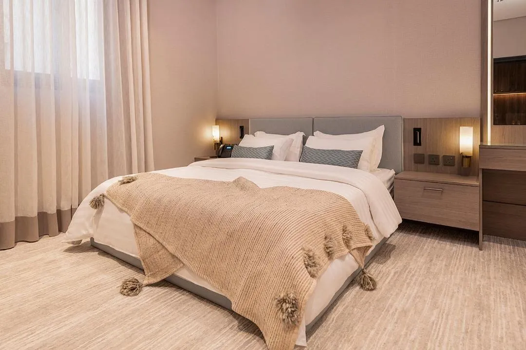 Bedroom, Bed in Viola Gardens Residence Serviced apartments