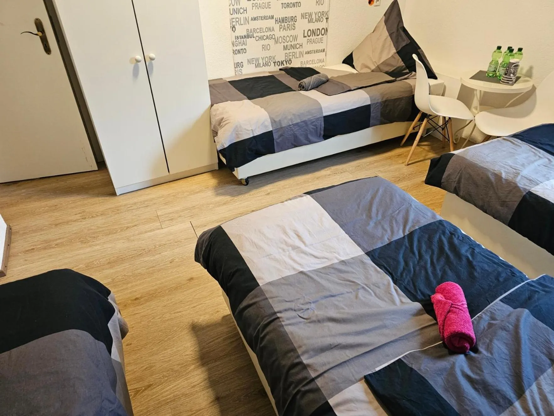 Bedroom, Bed in Hotel & Hostel Albstadt