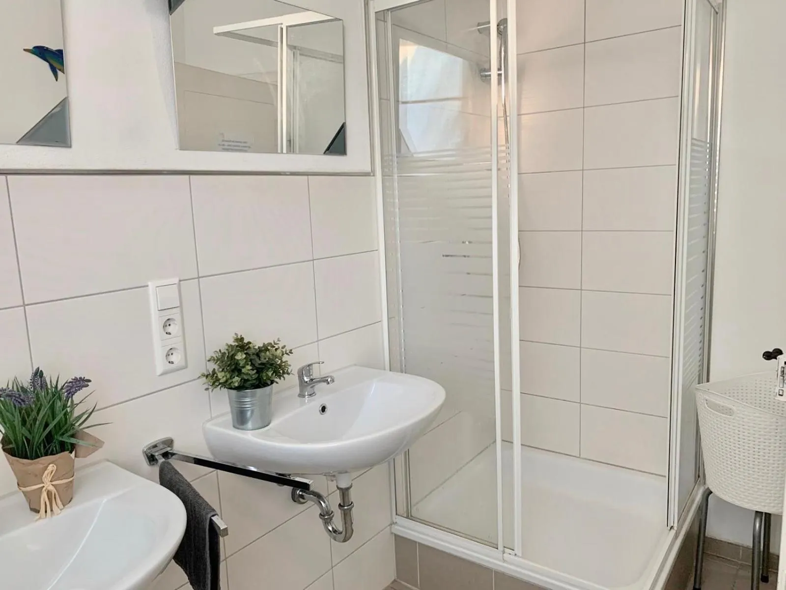 Shower in Hotel & Hostel Albstadt