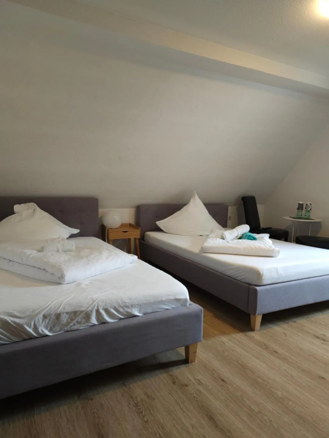 Bedroom, Bed in Hotel & Hostel Albstadt