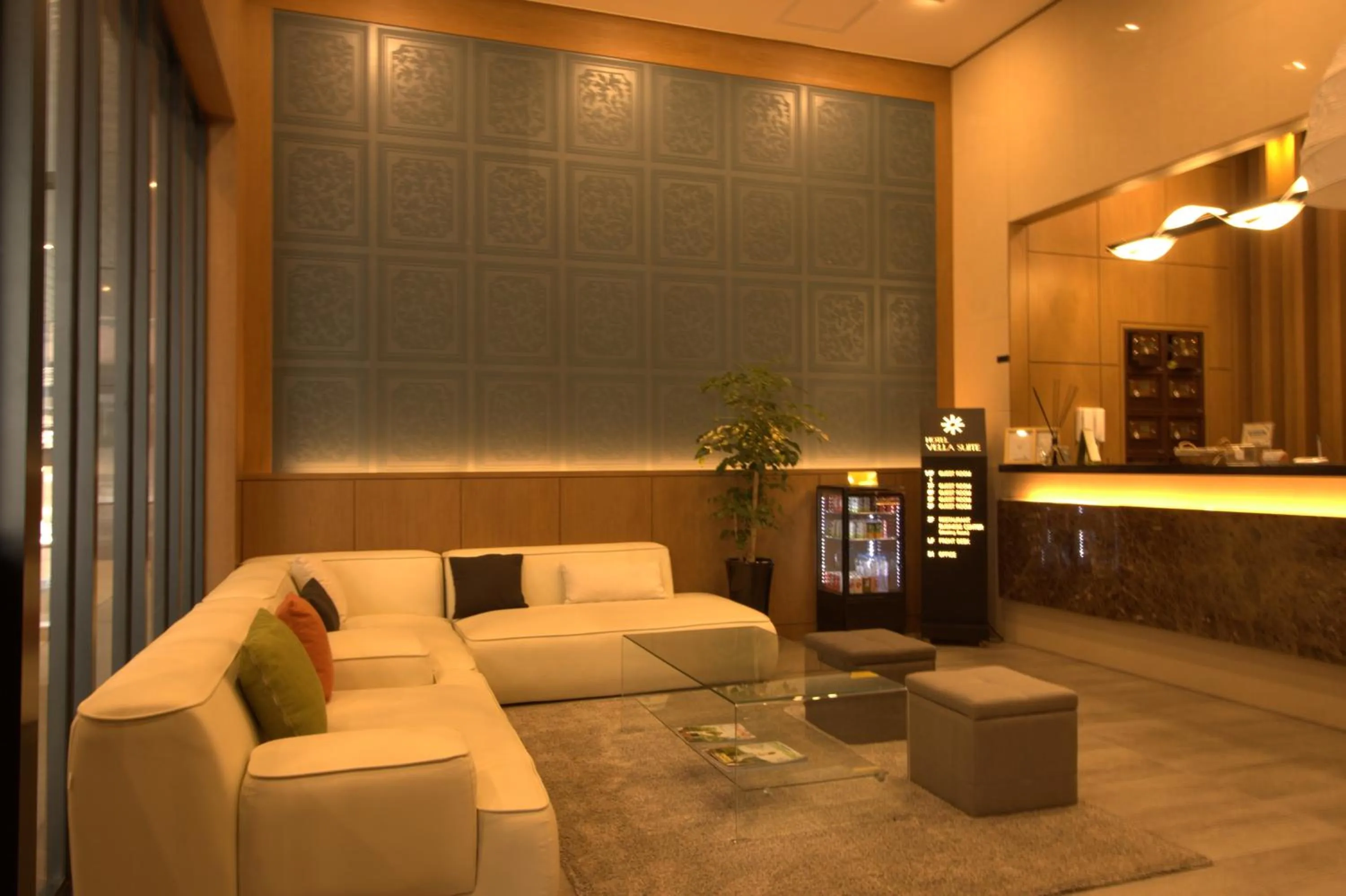 Lobby or reception in Vella Suite Hotel