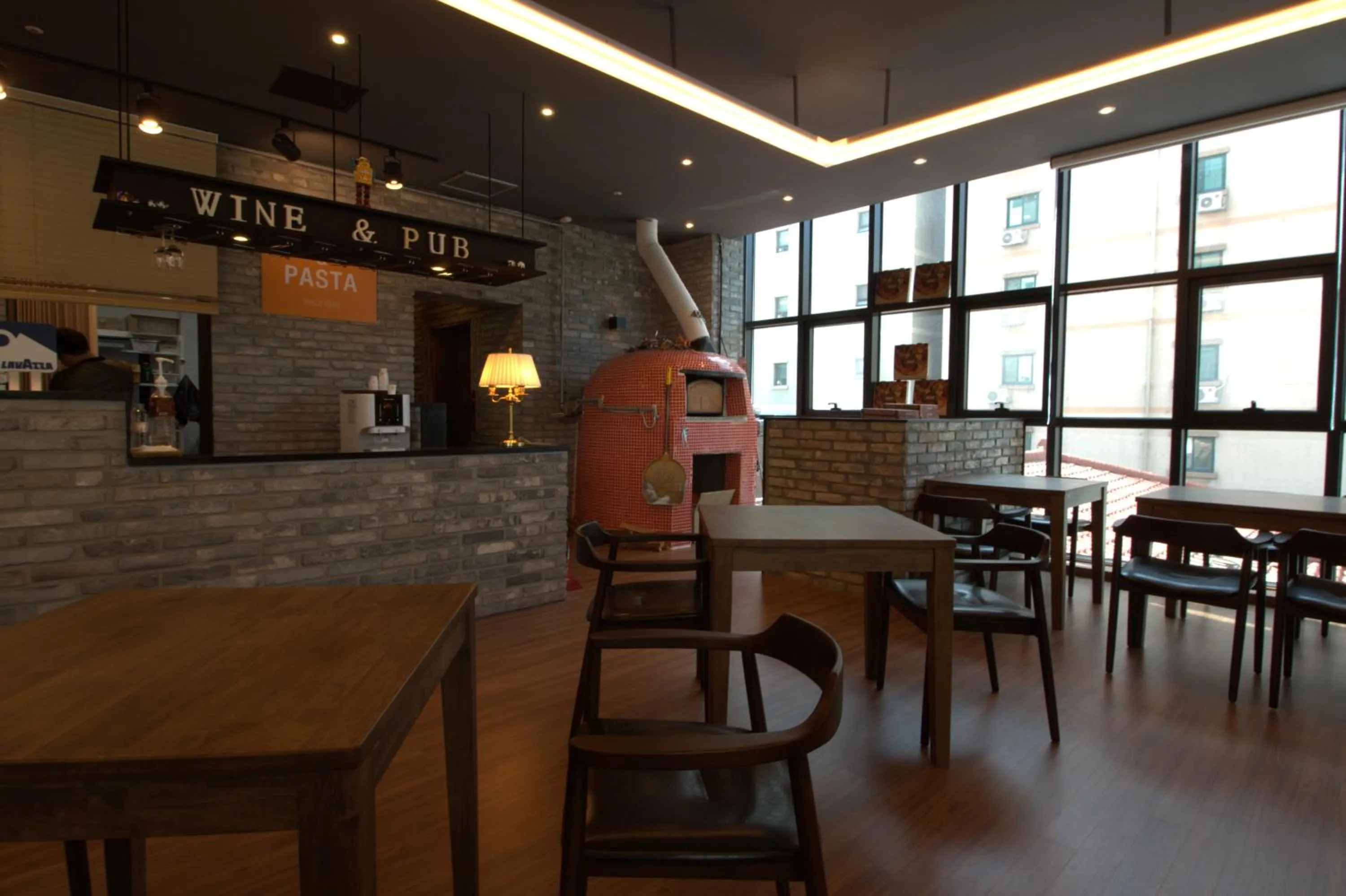 Dining area in Vella Suite Hotel