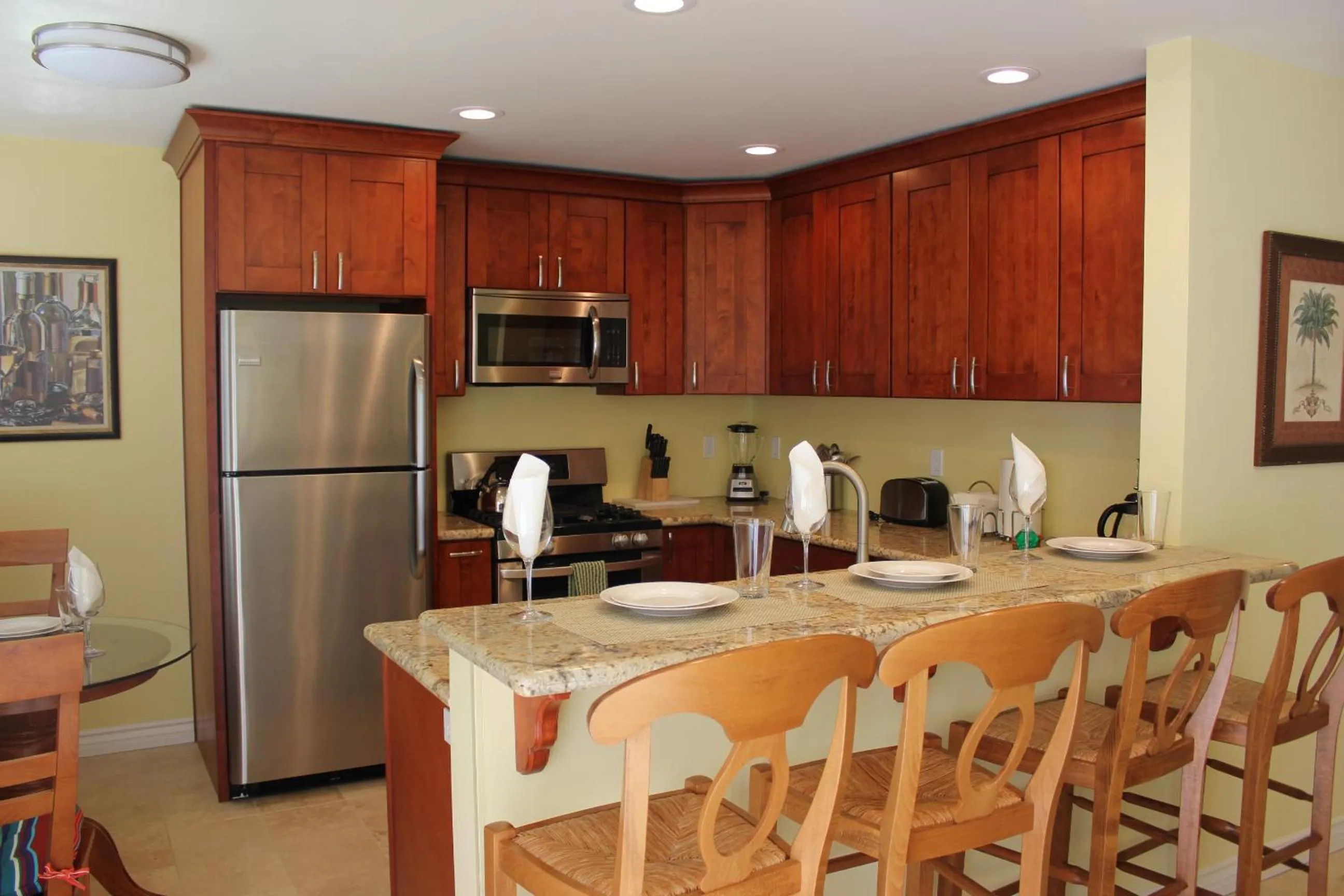 Kitchen or kitchenette in The Beach Palms Carlsbad