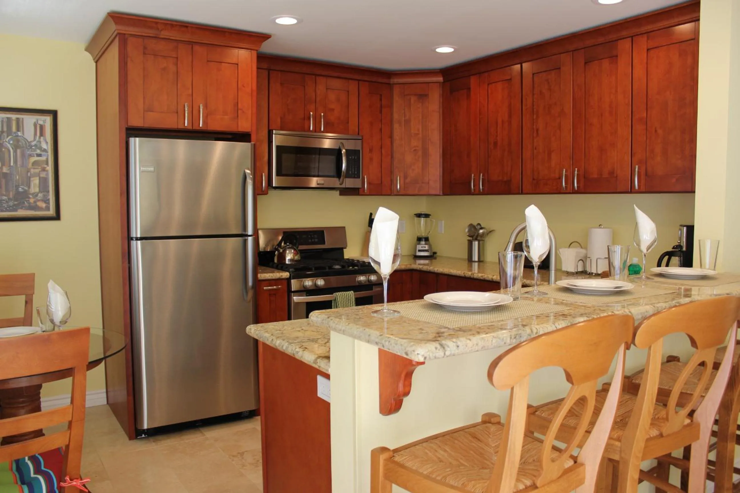 Kitchen or kitchenette in The Beach Palms Carlsbad