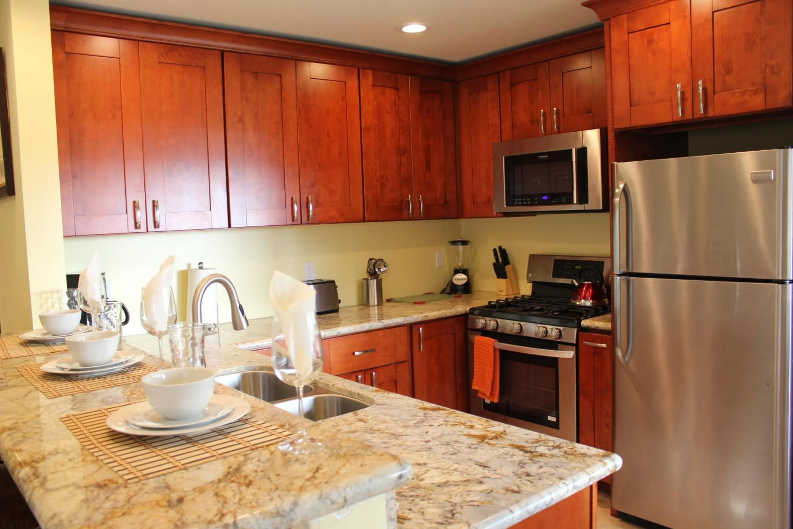 Kitchen or kitchenette in The Beach Palms Carlsbad