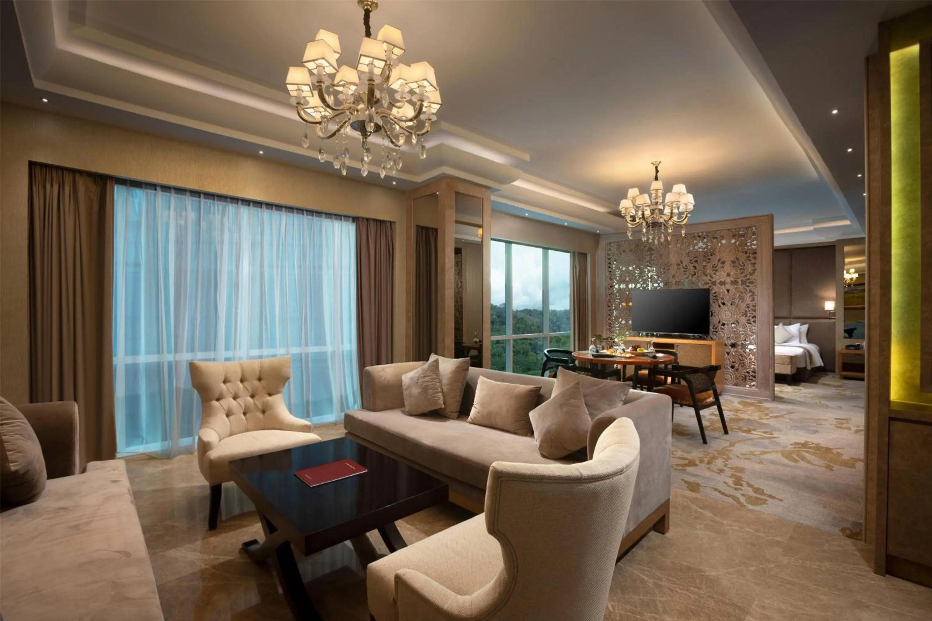 Photo of the whole room in Wyndham Panbil Batam