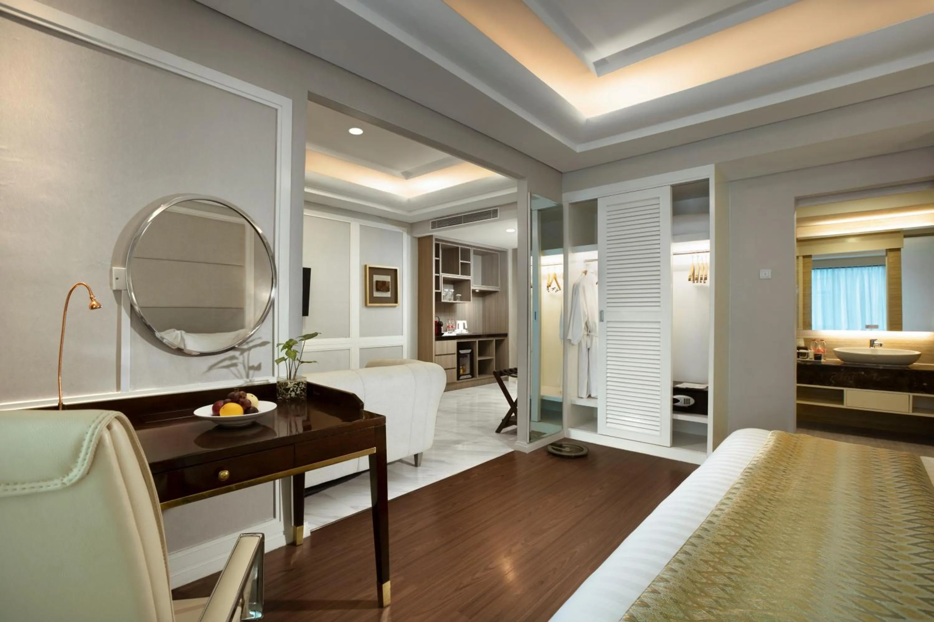 Bed in Wyndham Panbil Batam