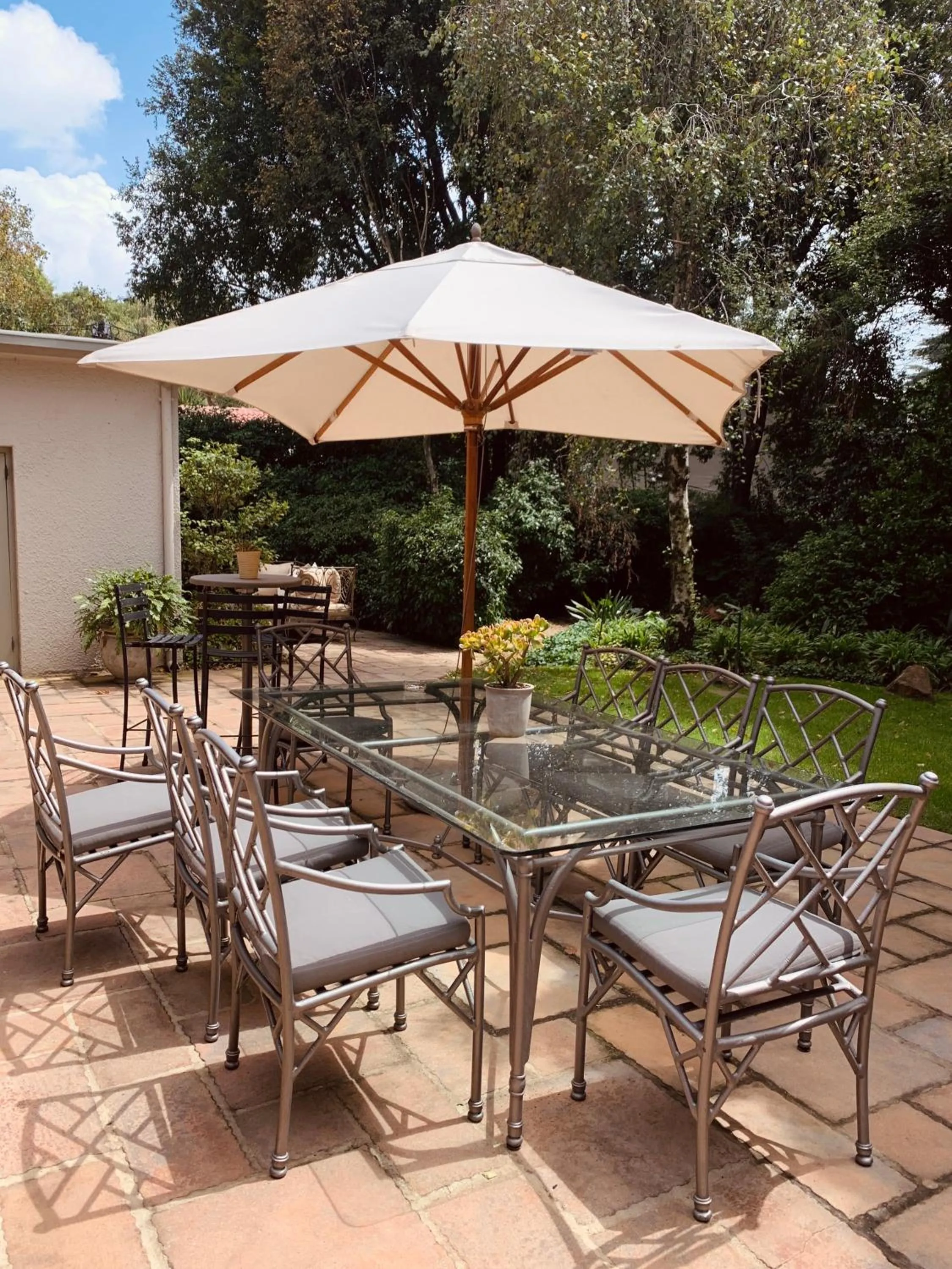 Patio in Hoeveld House