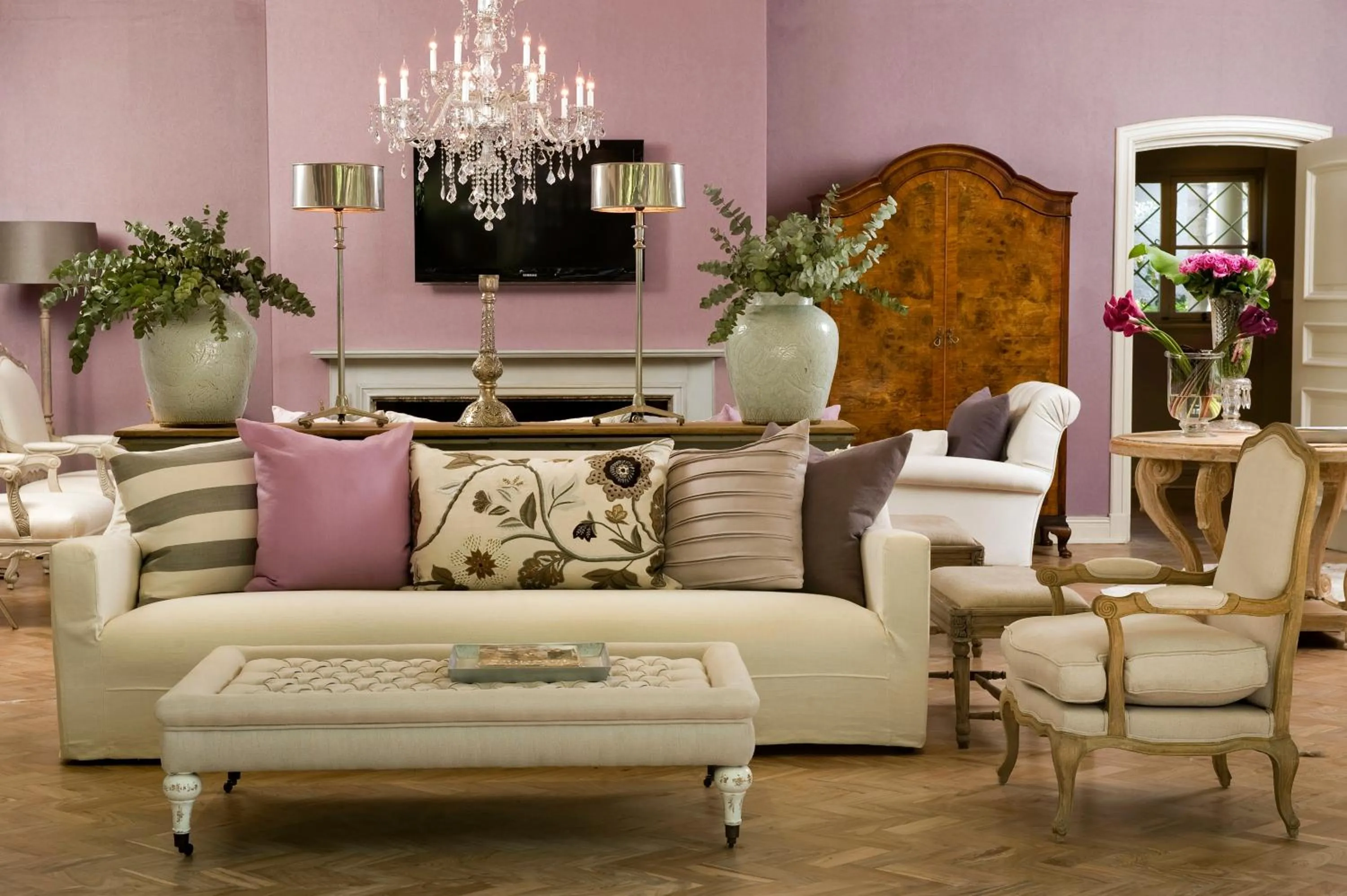 Living room in Hoeveld House