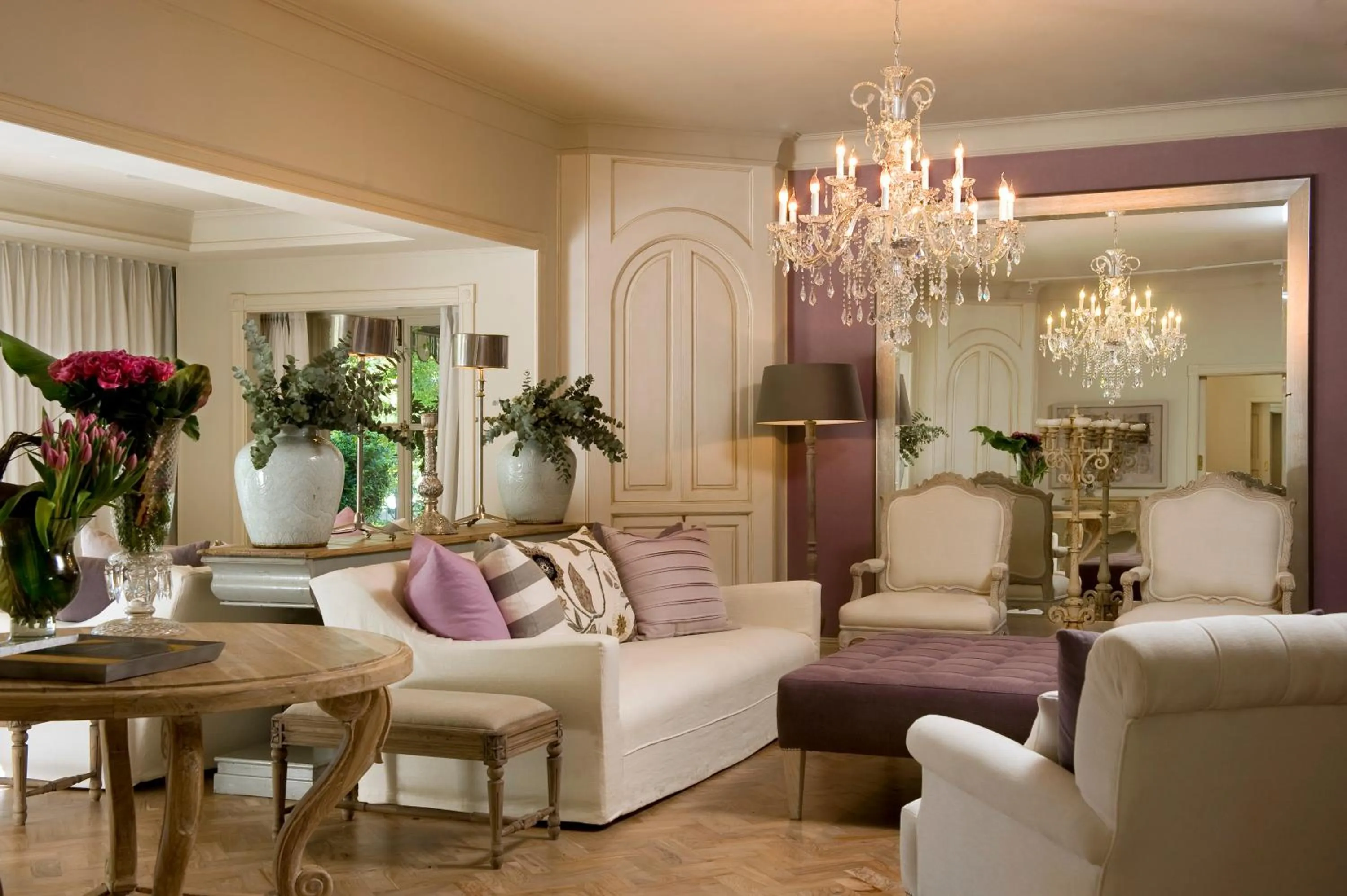 Living room in Hoeveld House