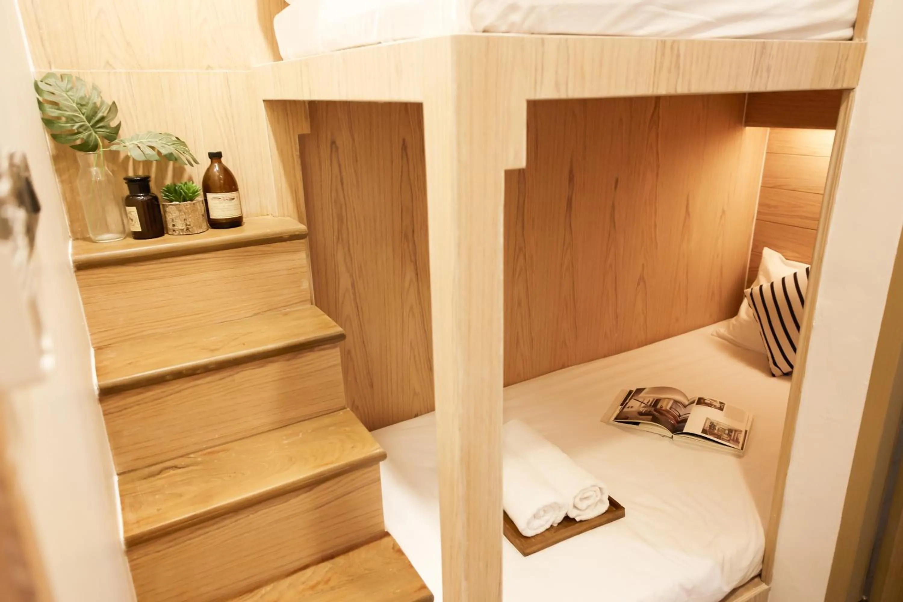 Bed in Vann Bangkok Boutique House