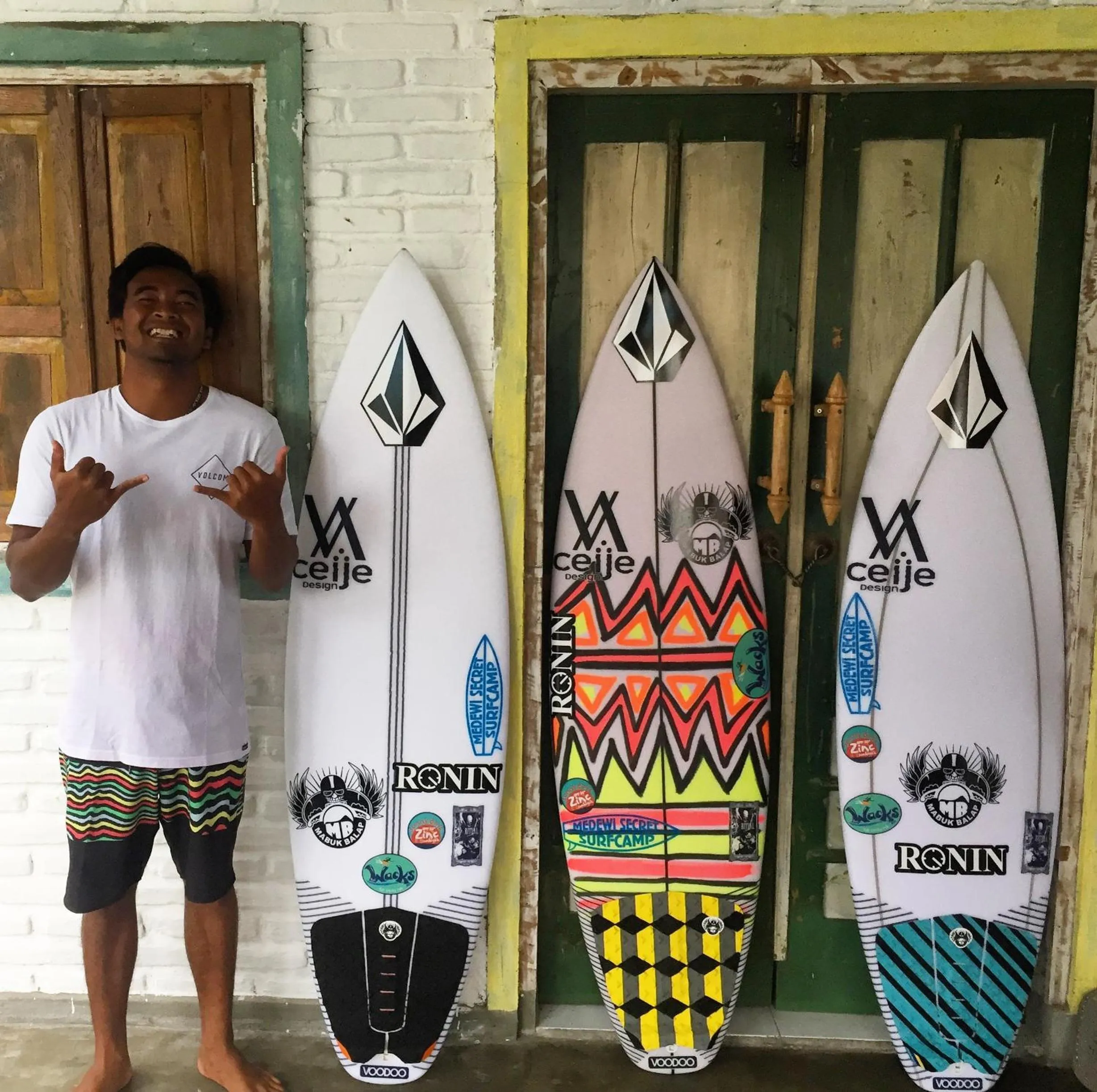 Staff in Medewi Secret SurfCamp