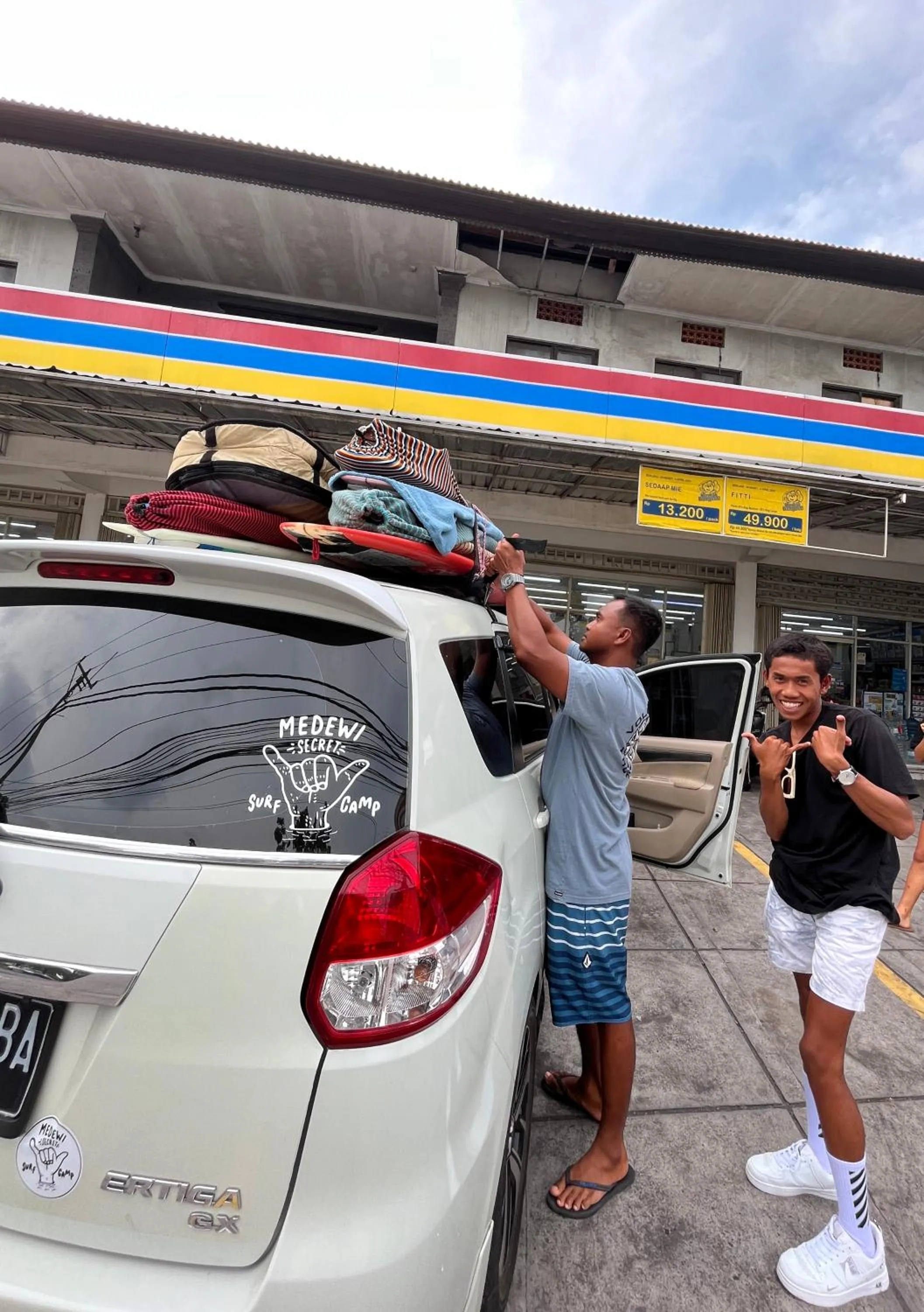 People in Medewi Secret SurfCamp