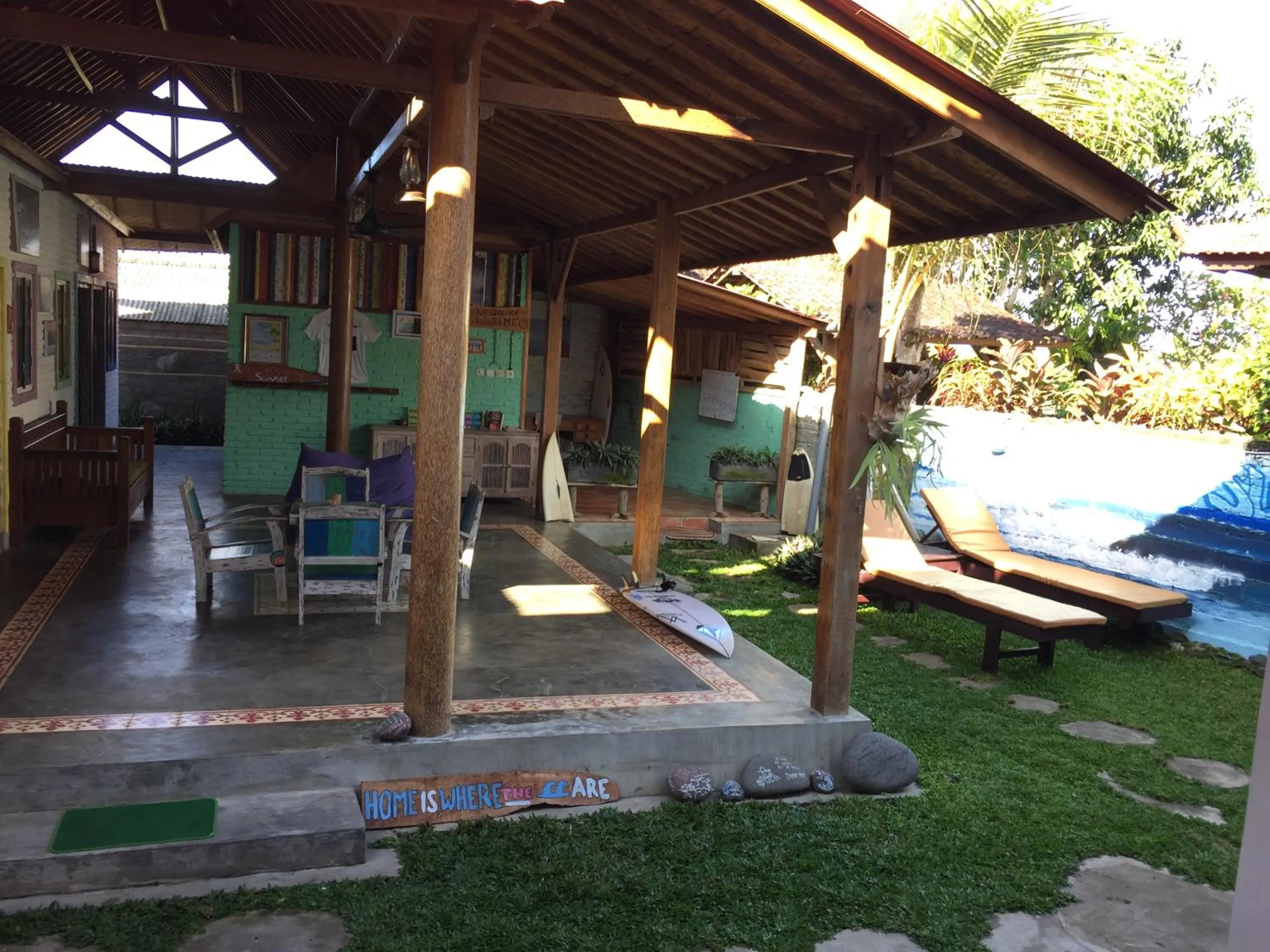 Property building in Medewi Secret SurfCamp