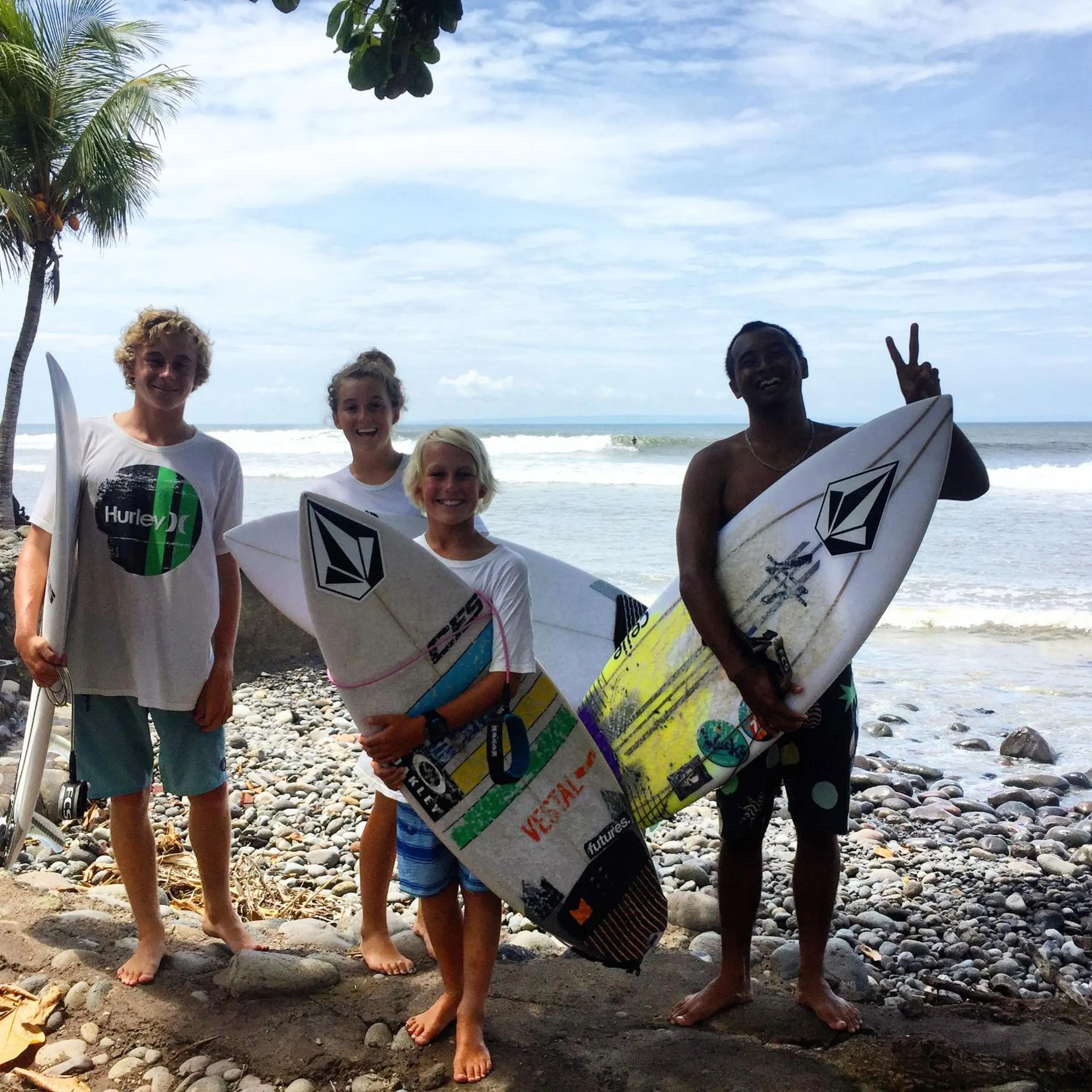 Beach in Medewi Secret SurfCamp