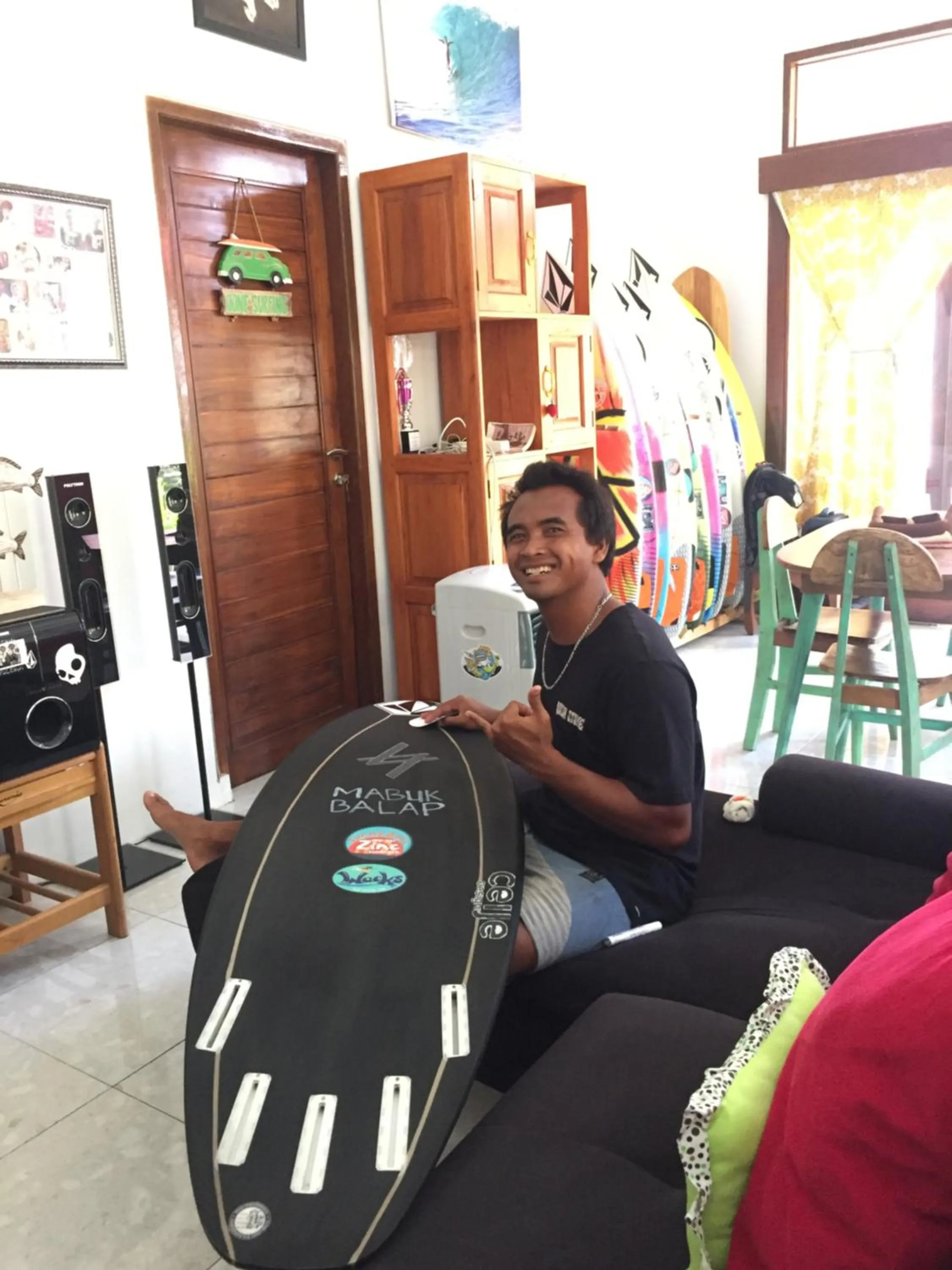 Staff in Medewi Secret SurfCamp