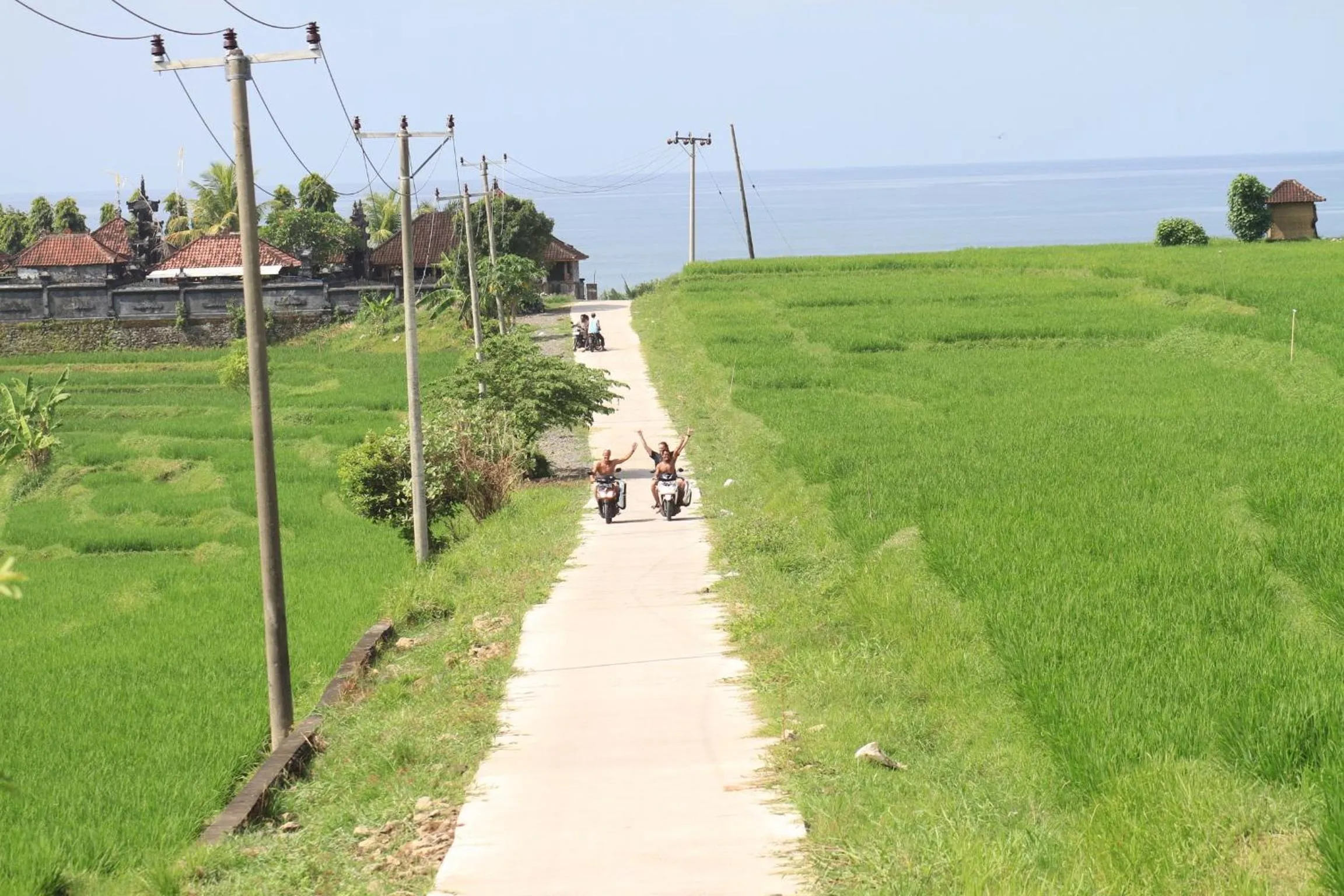 Neighbourhood in Medewi Secret SurfCamp