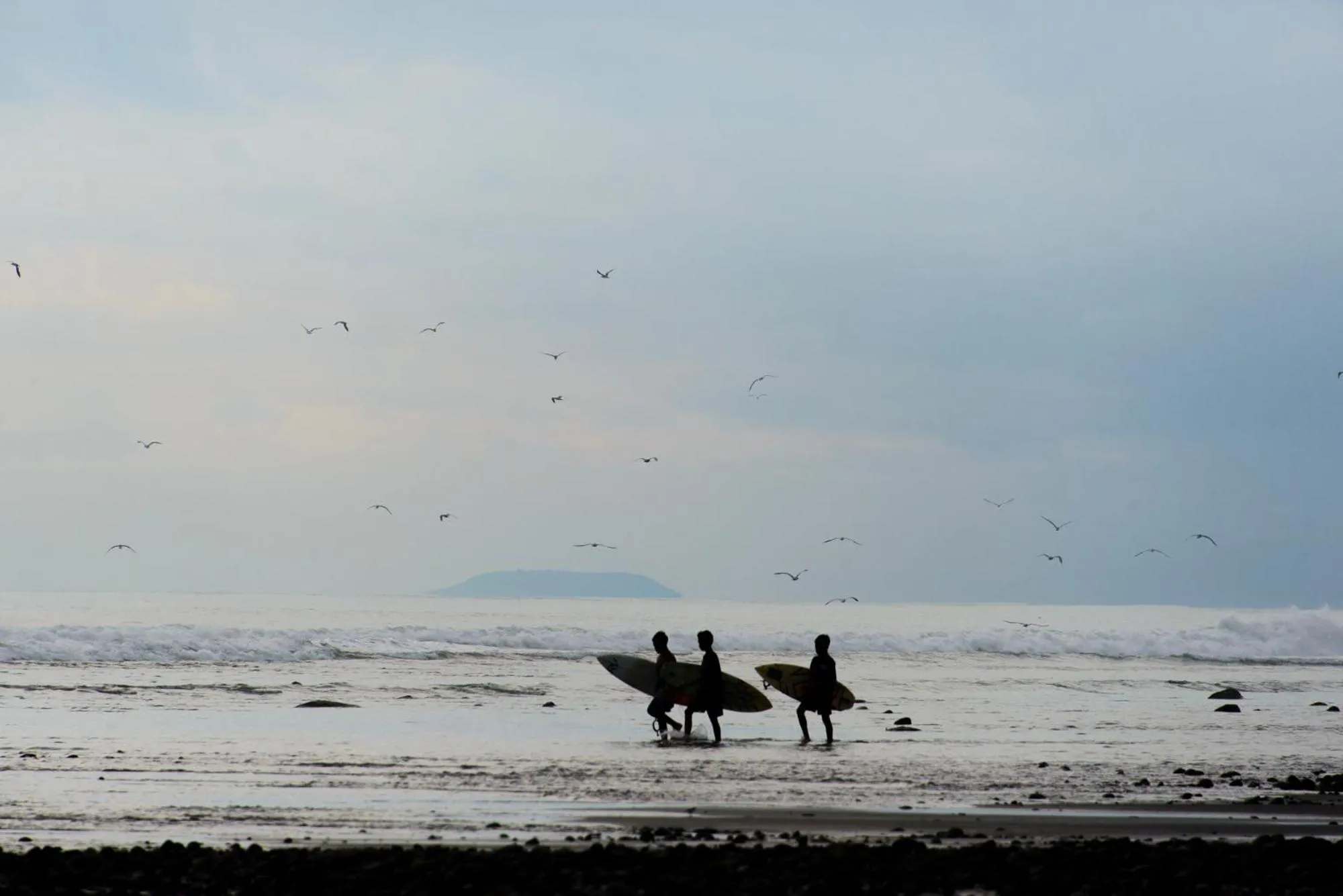 Beach in Medewi Secret SurfCamp