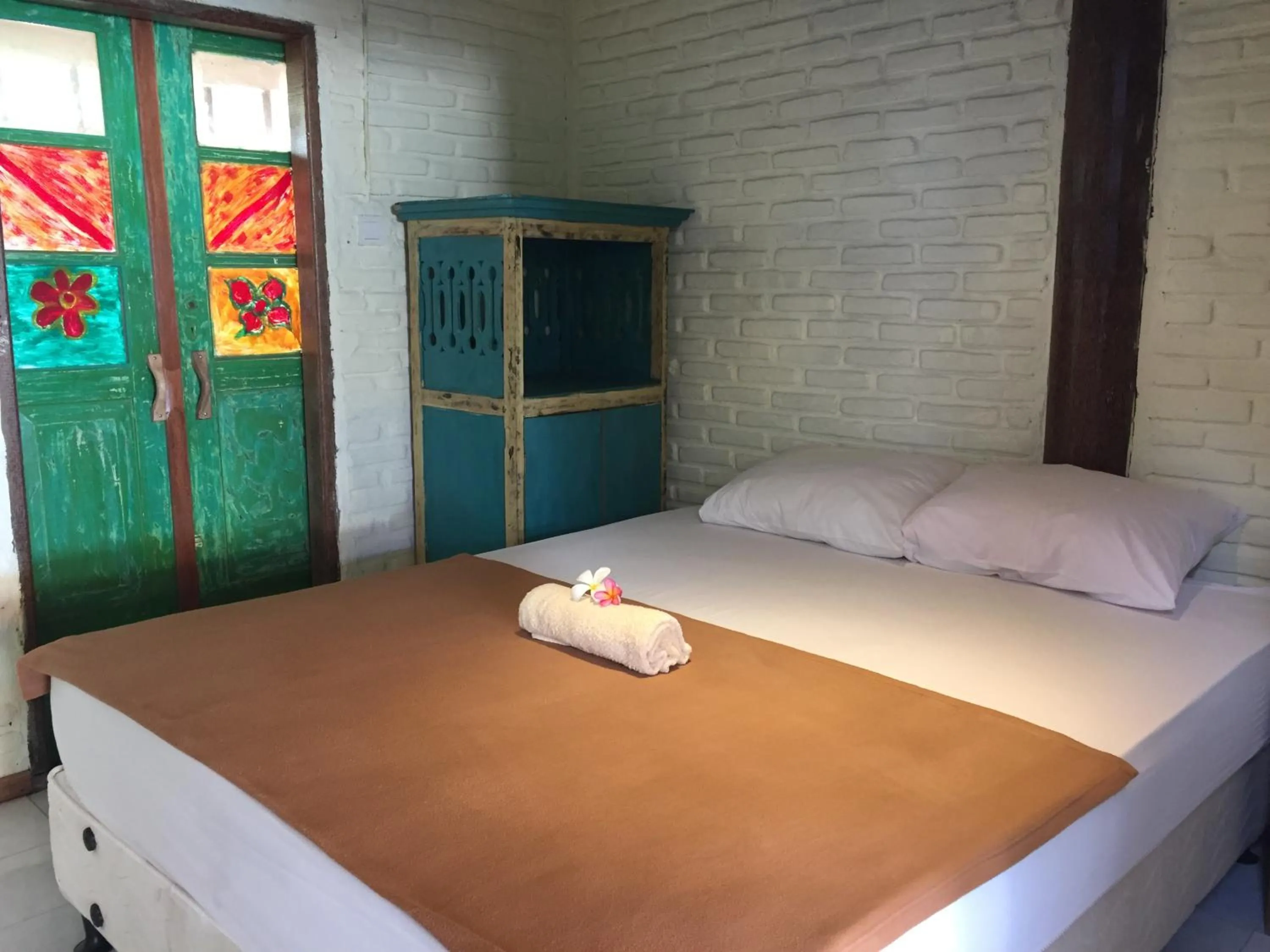 Bedroom, Bed in Medewi Secret SurfCamp