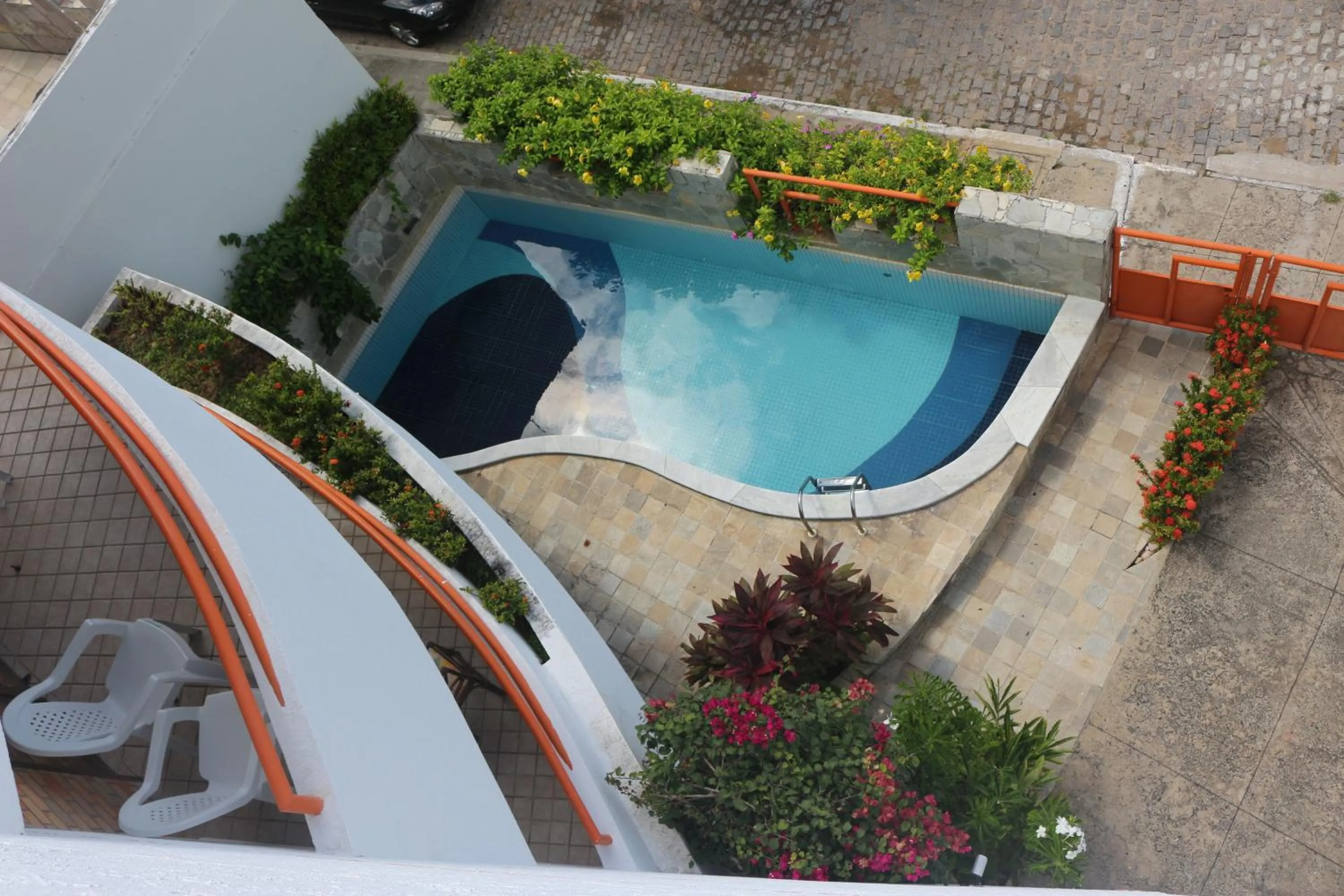 Pool view in Marambaia Apart Hotel