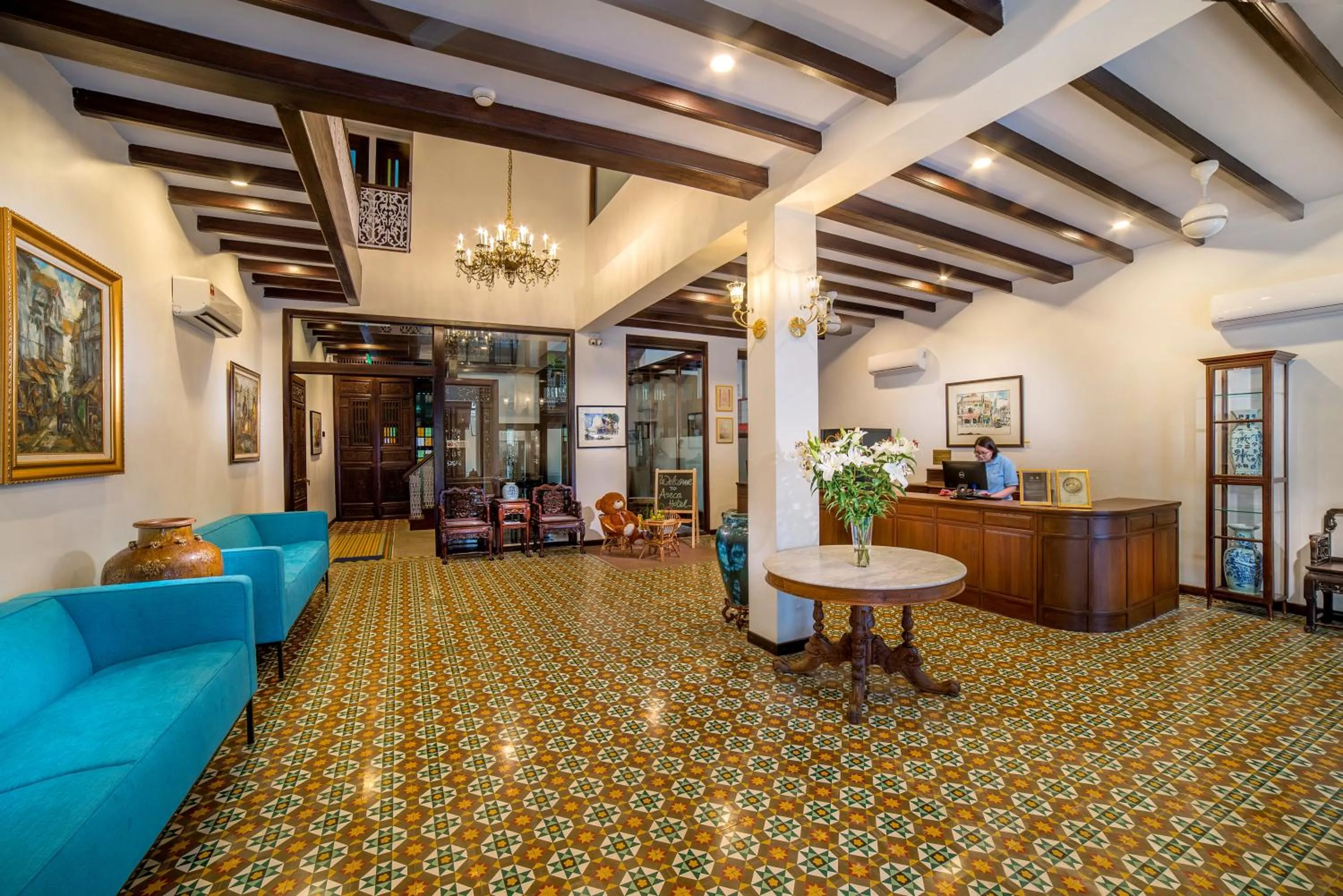 Lobby or reception in Areca Hotel Penang