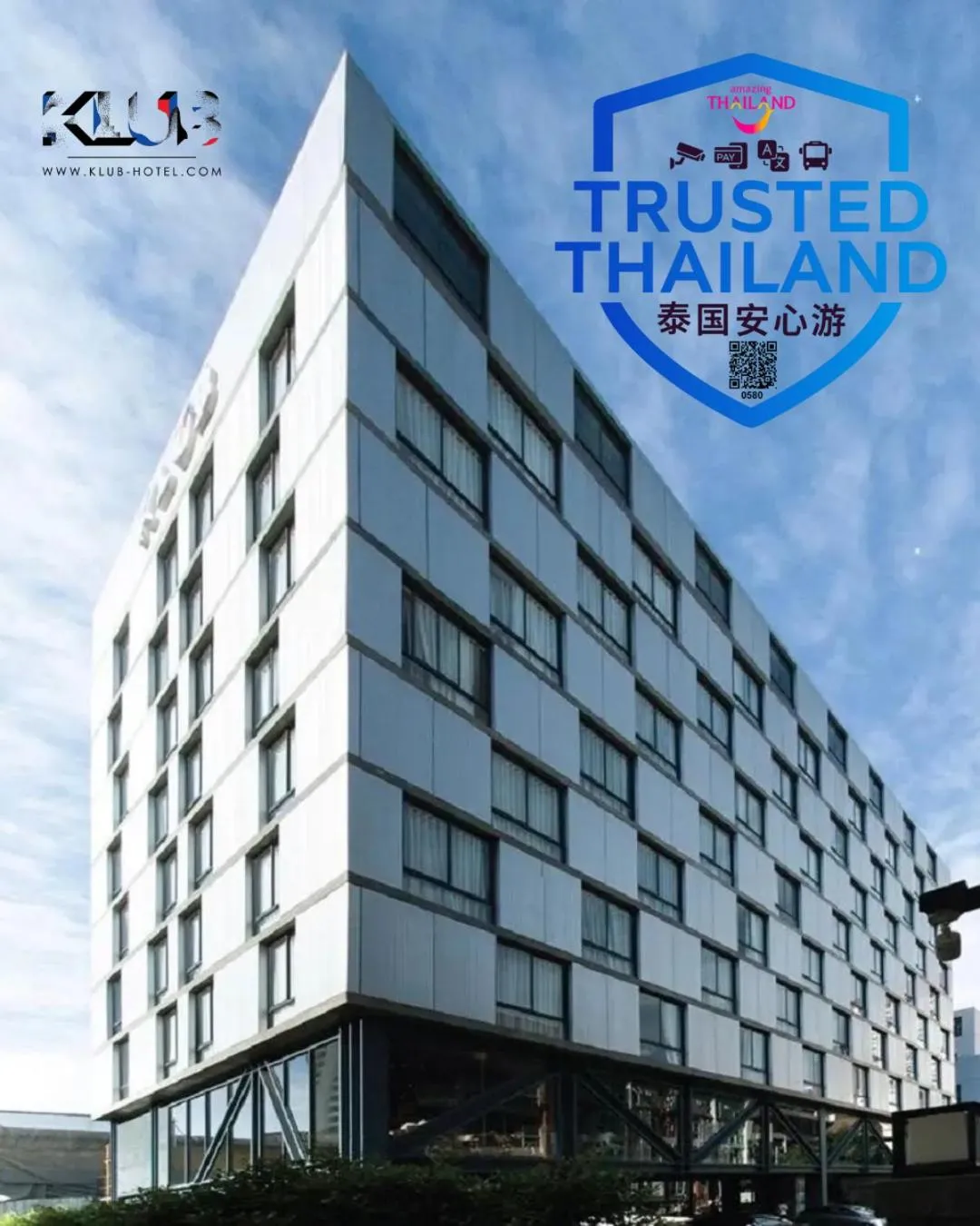 Property building in Klub Hotel Bangkok