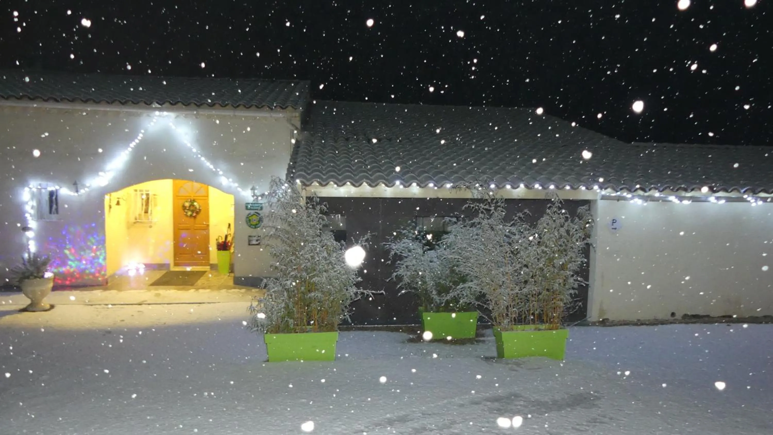 Winter in Villa Regain Chambres et table d'hôtes