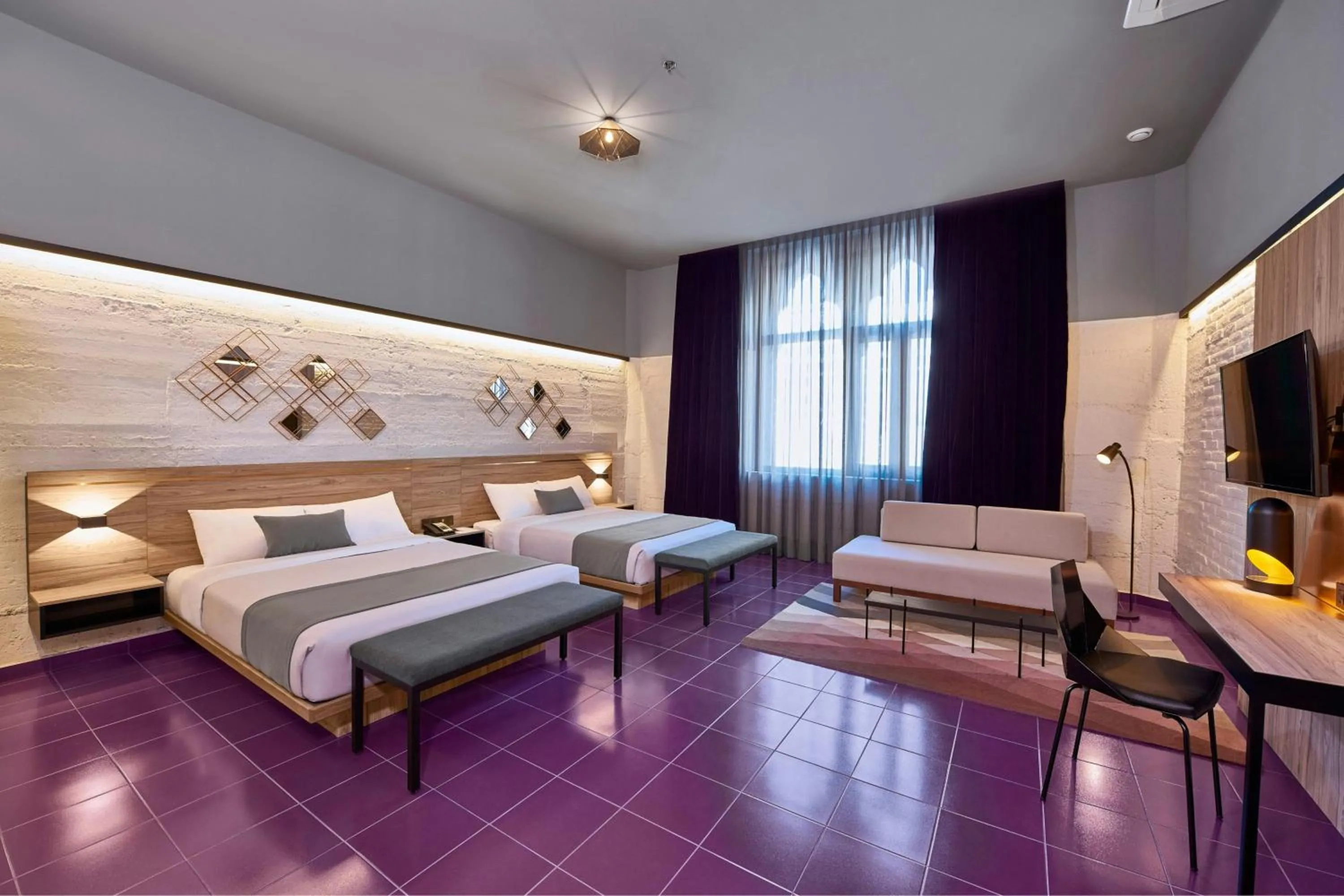 Bedroom, Bed in City Centro by Marriott Ciudad de Mexico