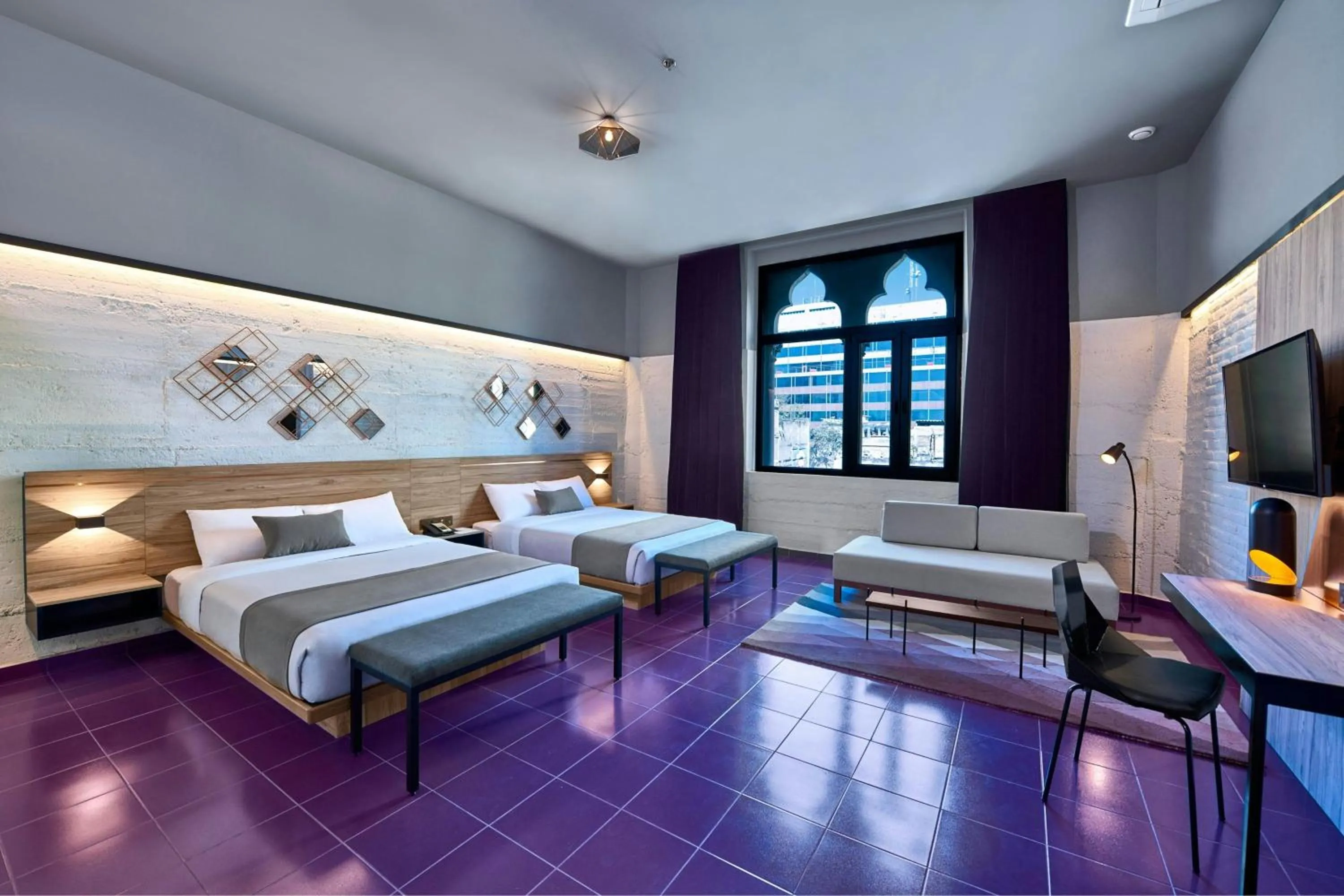 Bedroom, Bed in City Centro by Marriott Ciudad de Mexico