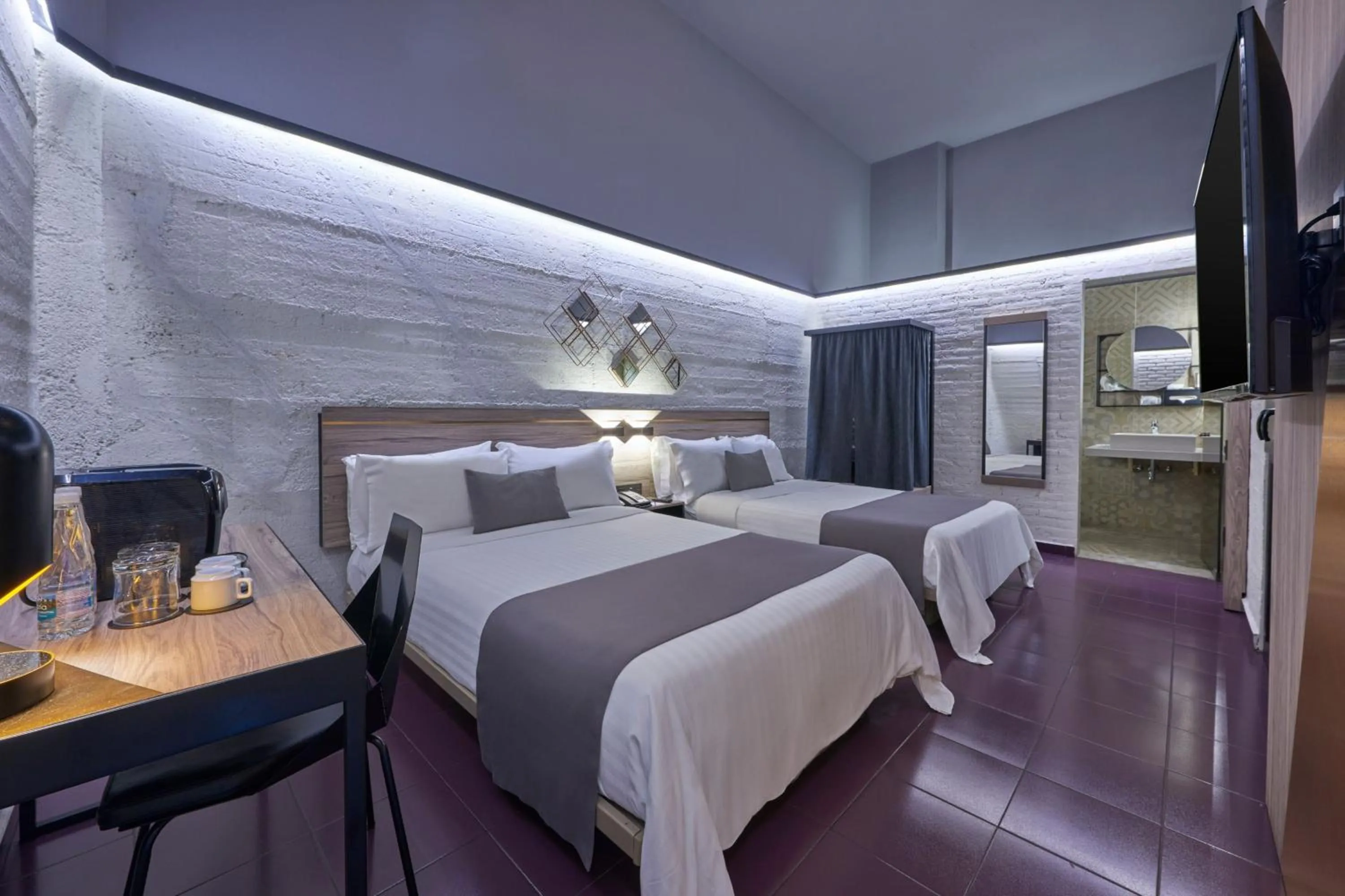 Bedroom, Bed in City Centro by Marriott Ciudad de Mexico