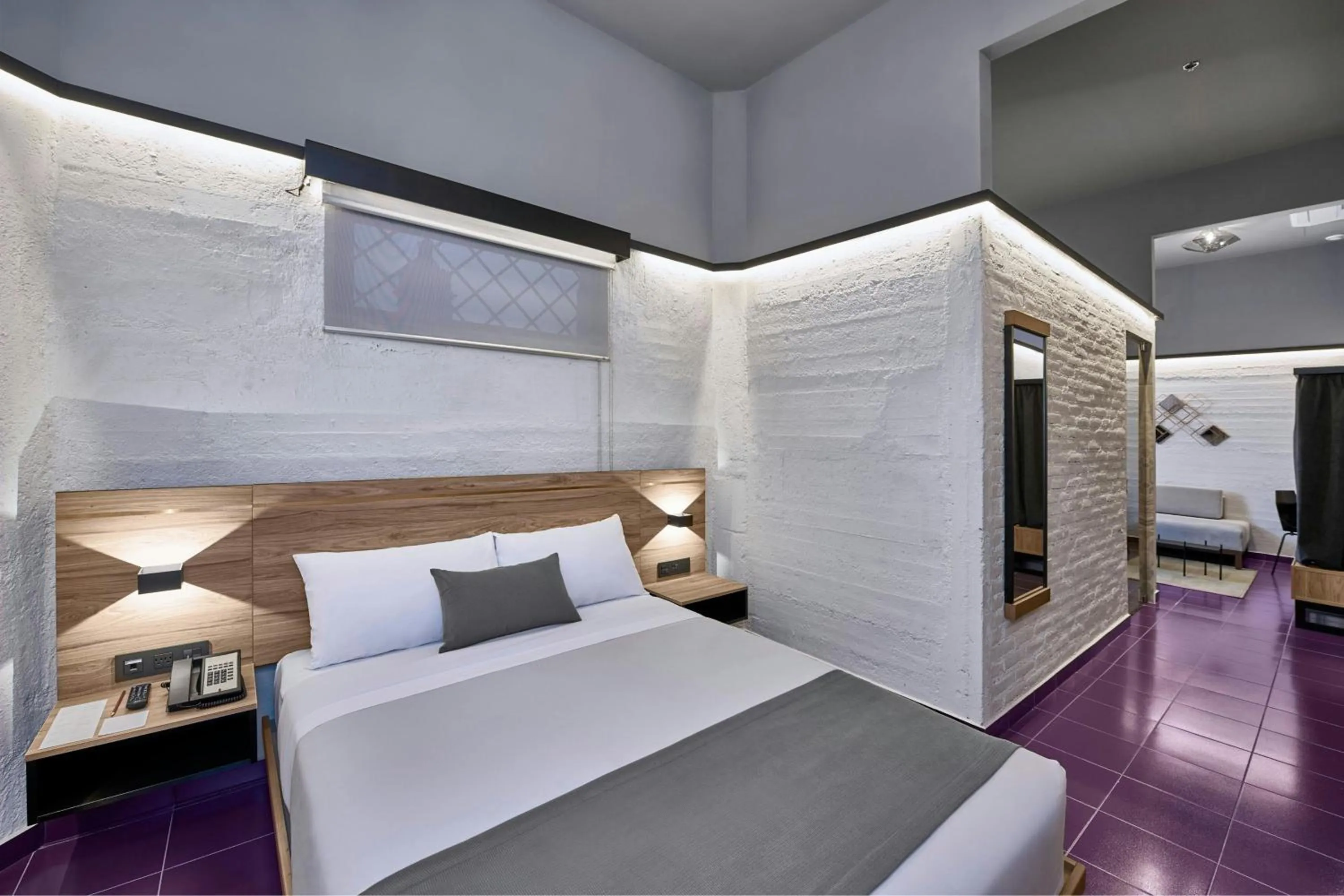 Bedroom, Bed in City Centro by Marriott Ciudad de Mexico