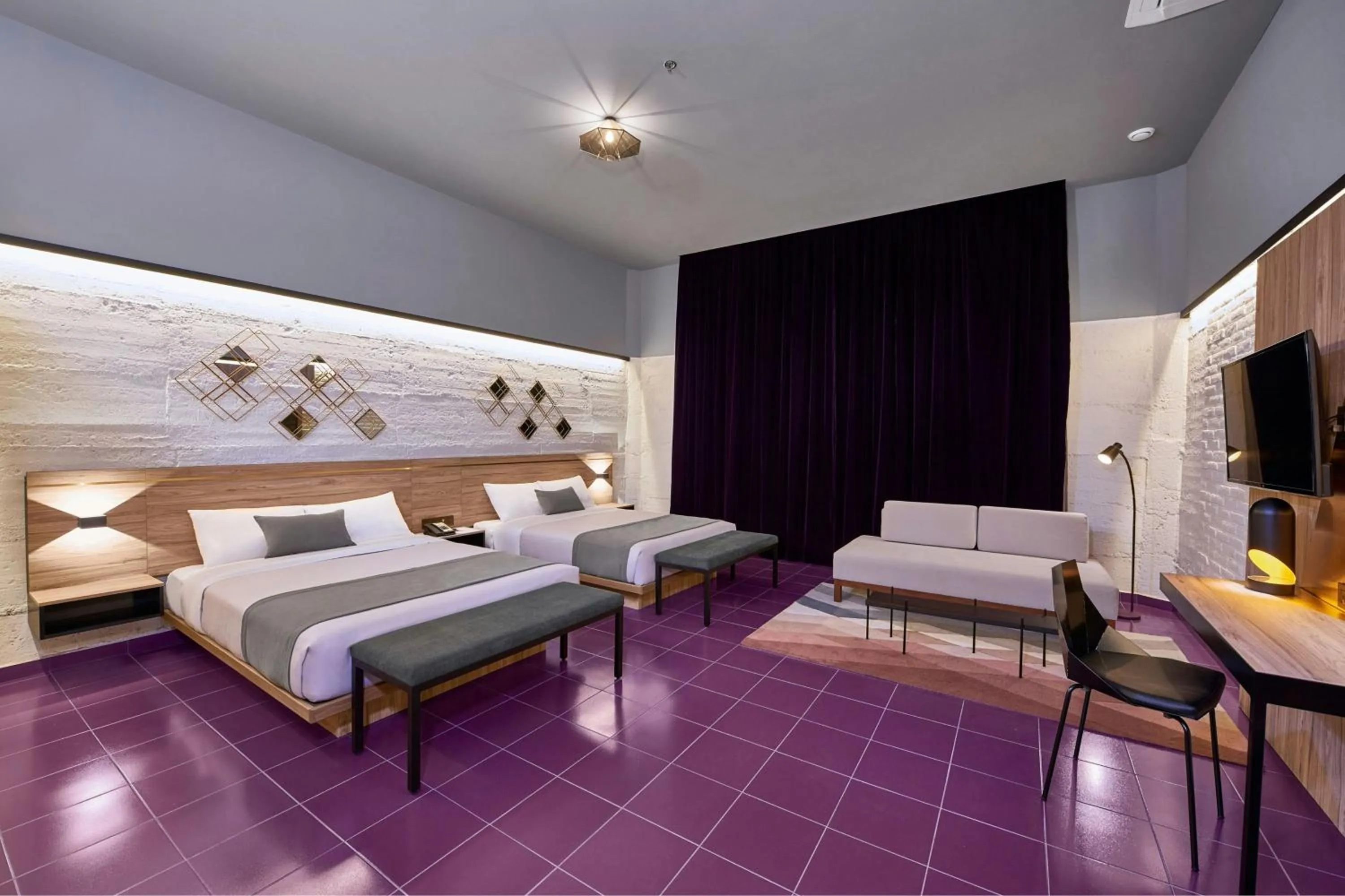 Bedroom, Bed in City Centro by Marriott Ciudad de Mexico