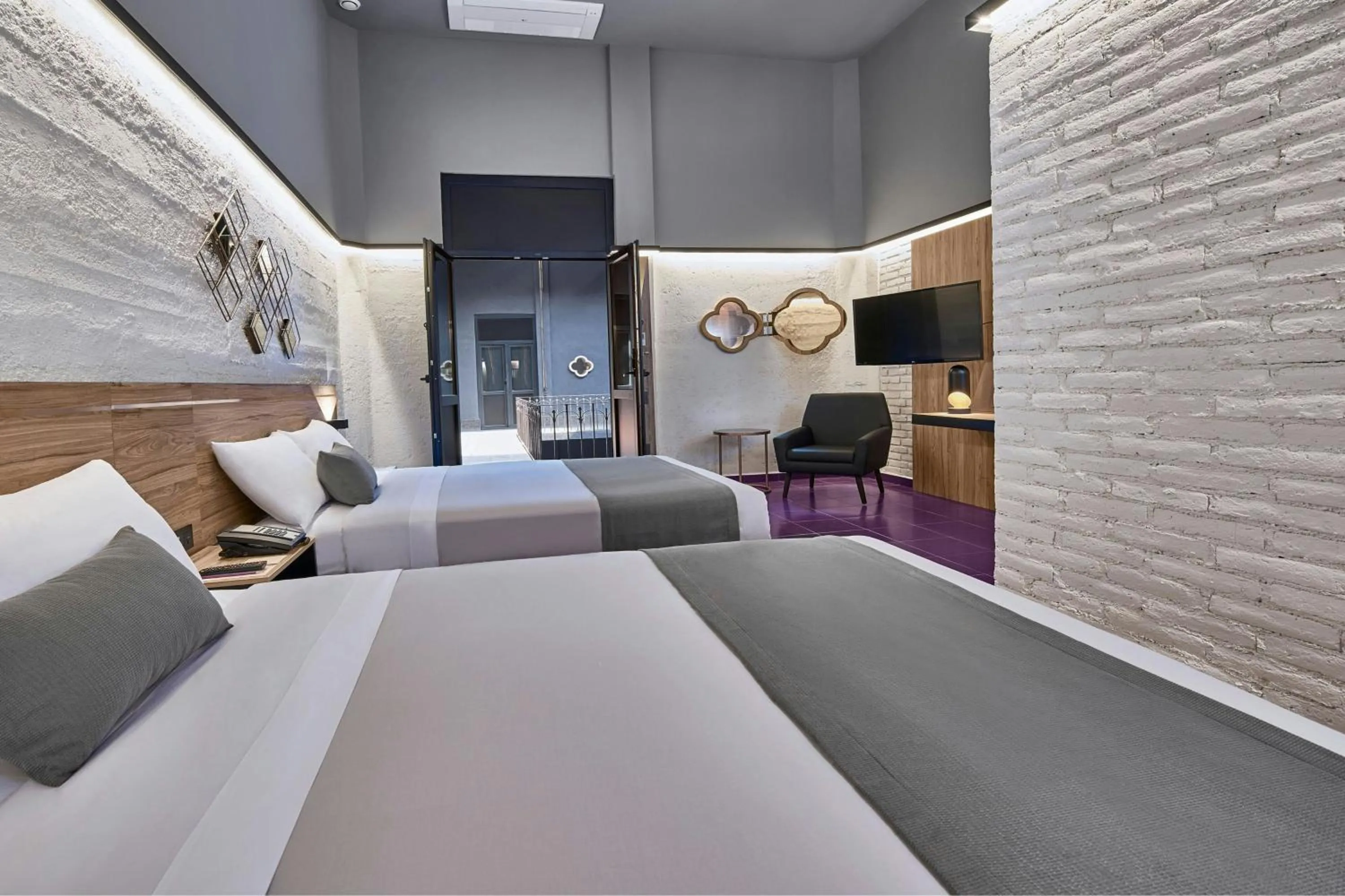 Bedroom, Bed in City Centro by Marriott Ciudad de Mexico