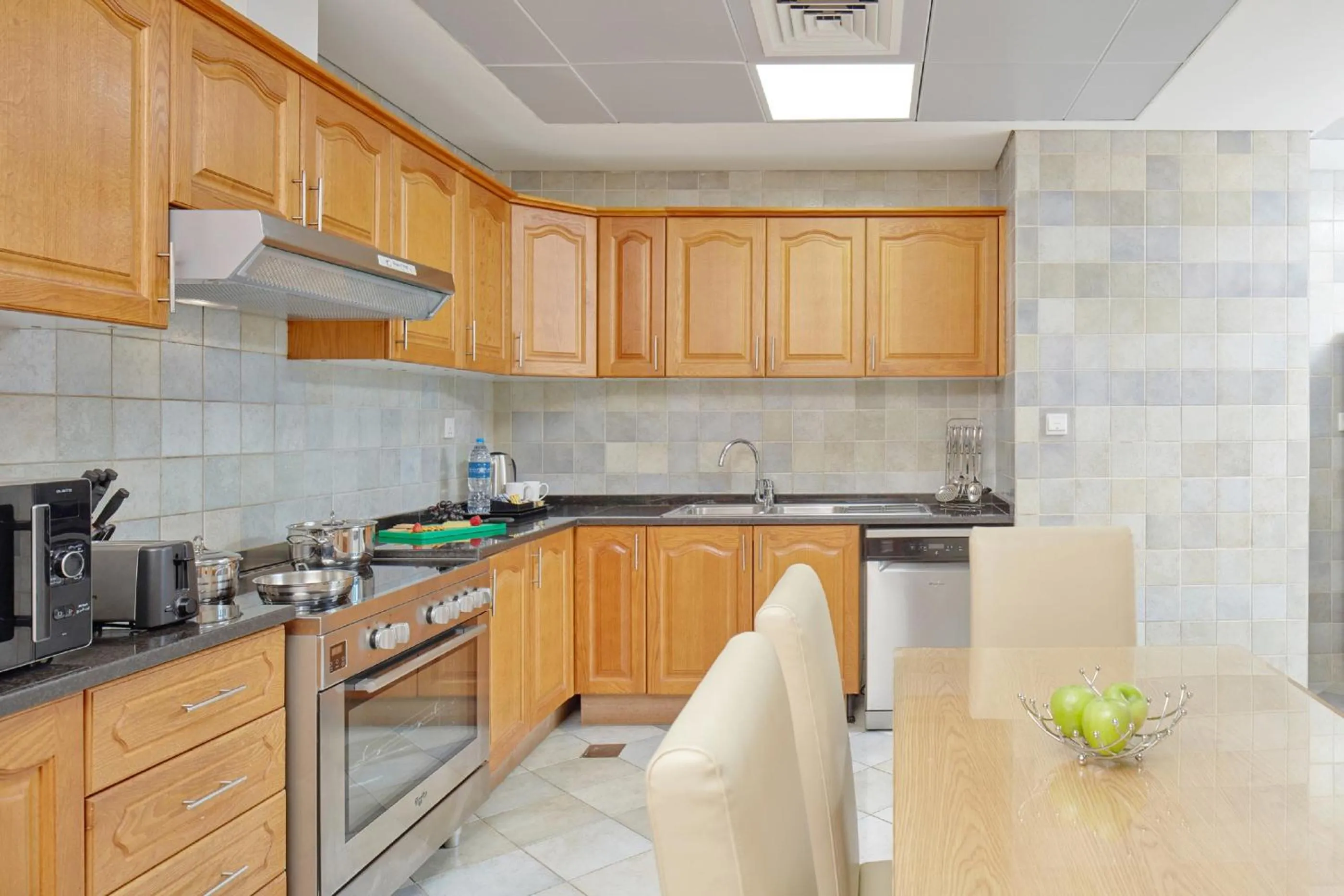 Kitchen or kitchenette in Roda Beach Resort